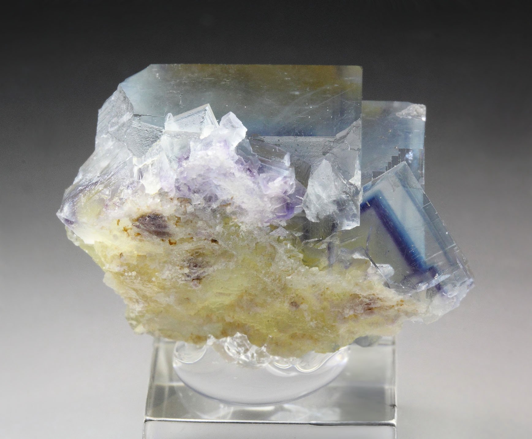 FLUORITE with PHANTOMS