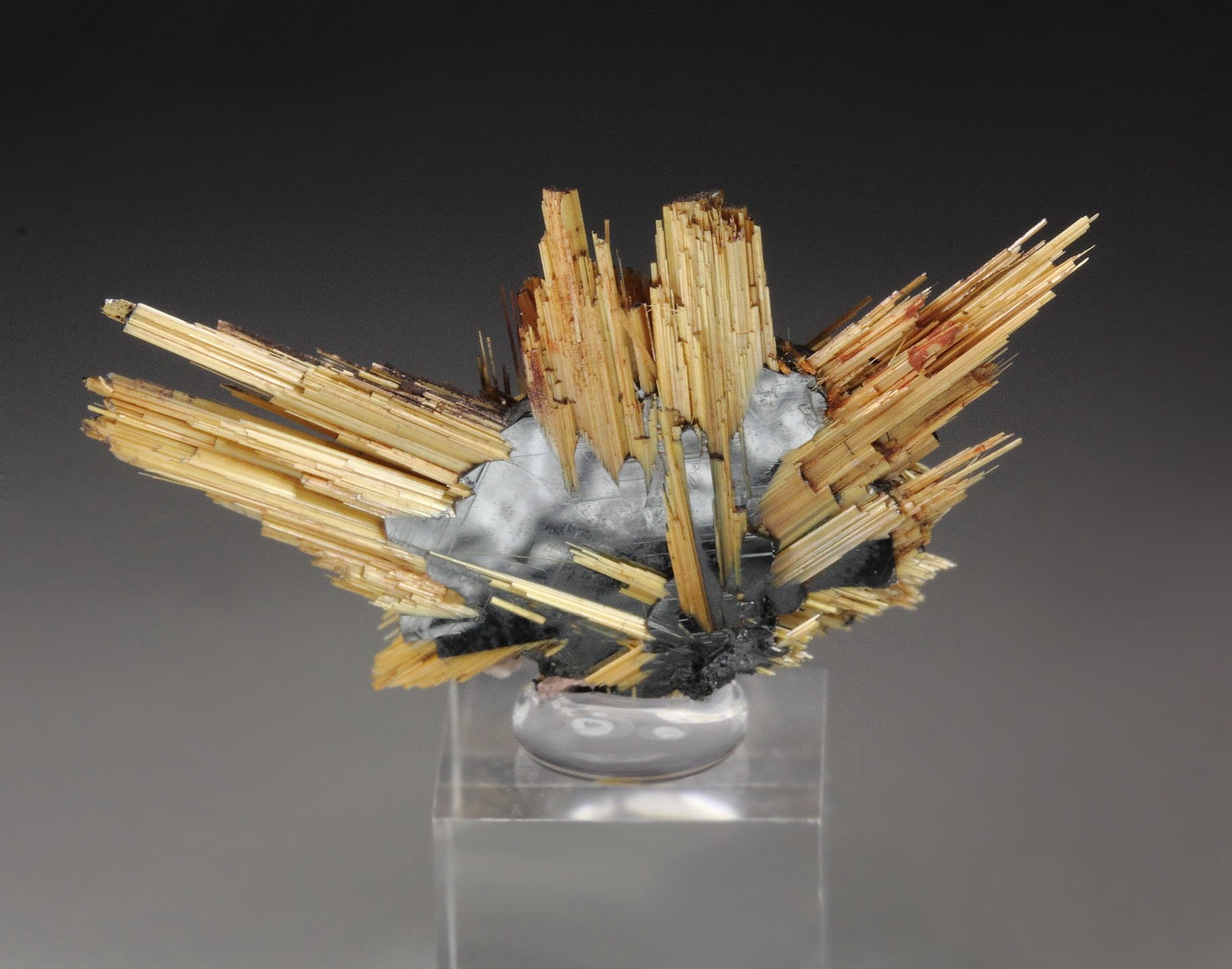 RUTILE, HEMATITE