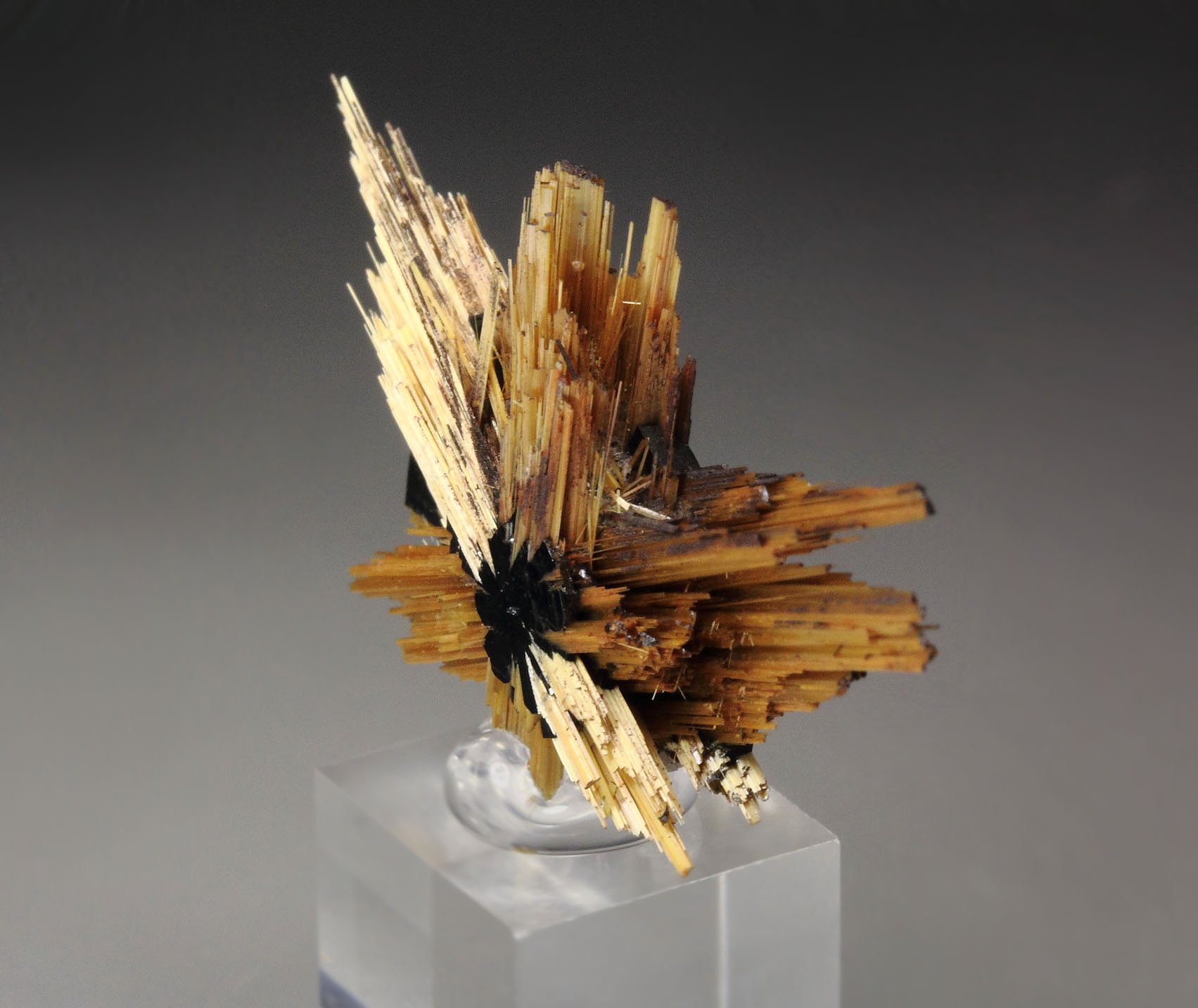 RUTILE, HEMATITE