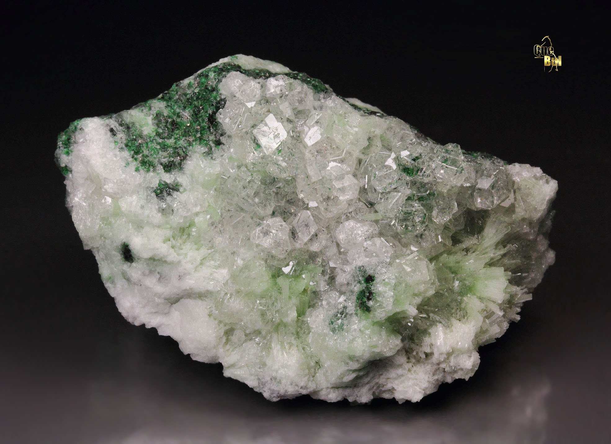 colorless gem GARNET var. GROSSULAR, DIOPSIDE