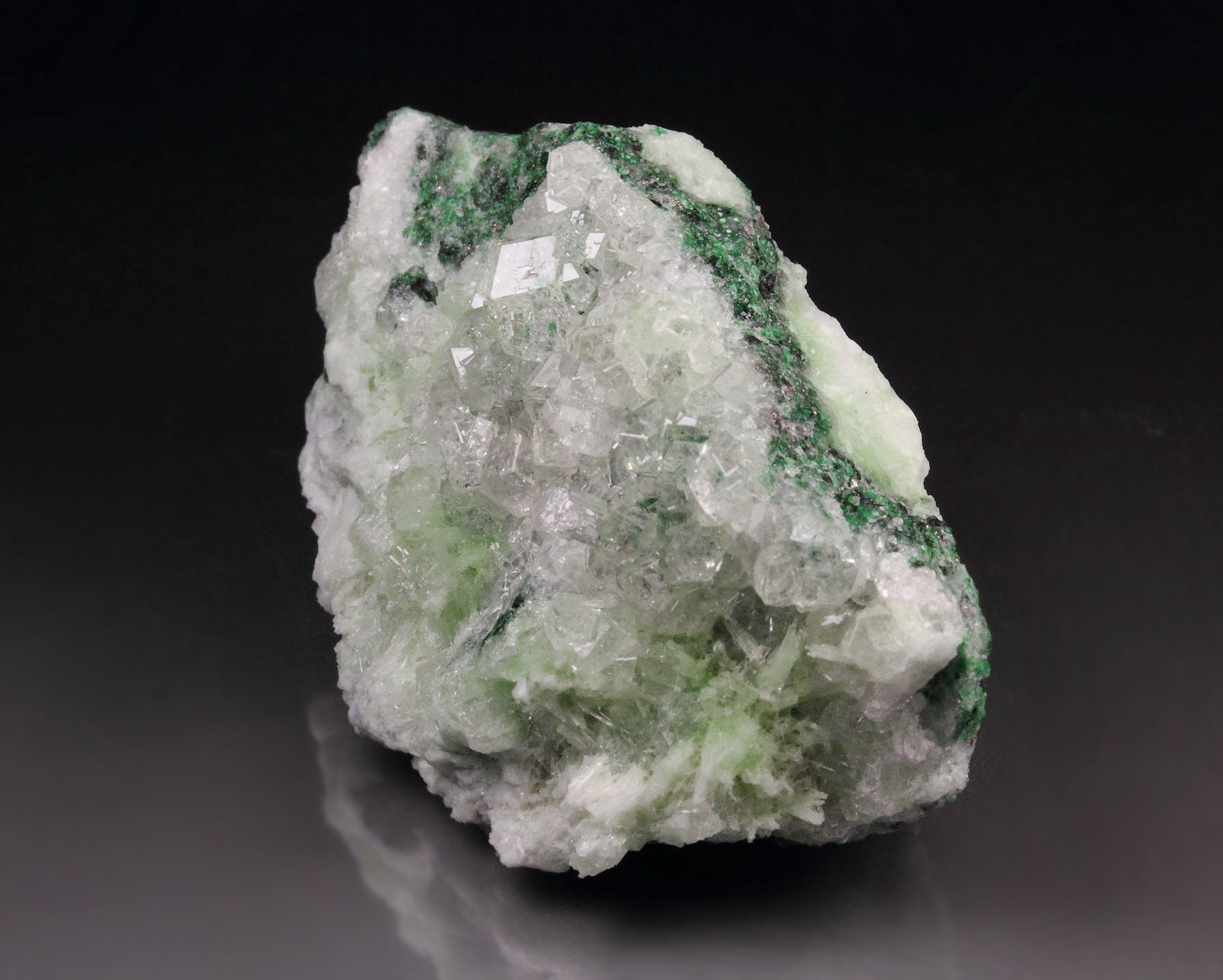 colorless gem GARNET var. GROSSULAR, DIOPSIDE