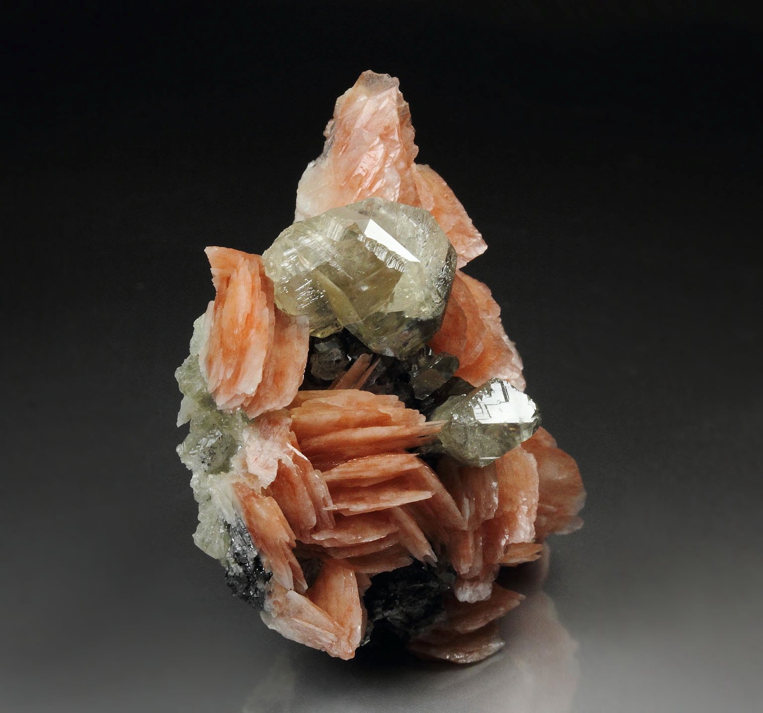 gemmy CERUSSITE, BARYTE