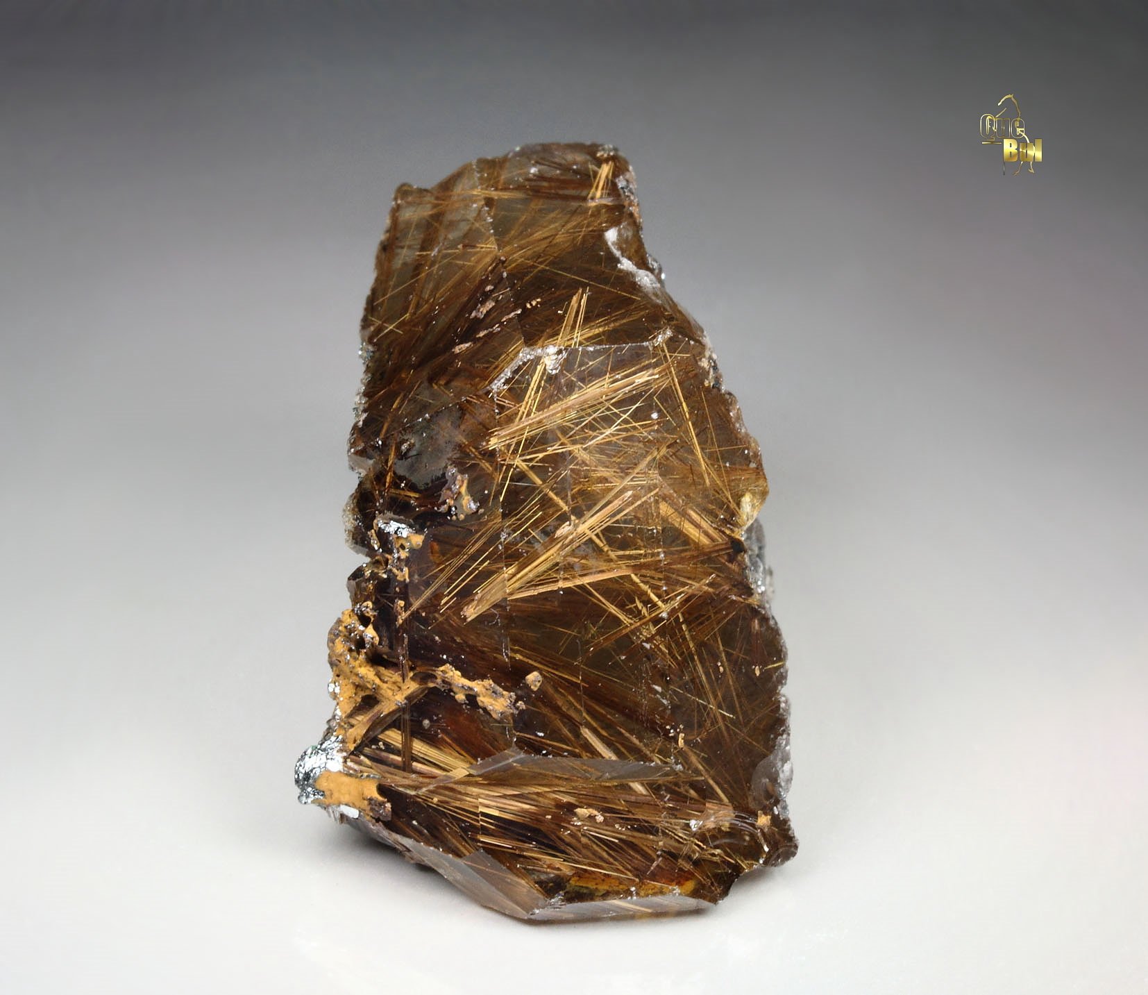 QUARTZ with RUTILE inclusions