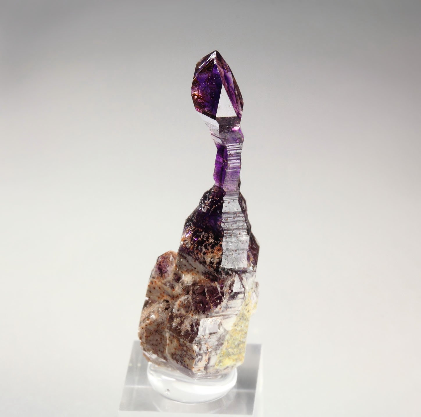 scepter QUARTZ var. AMETHYST