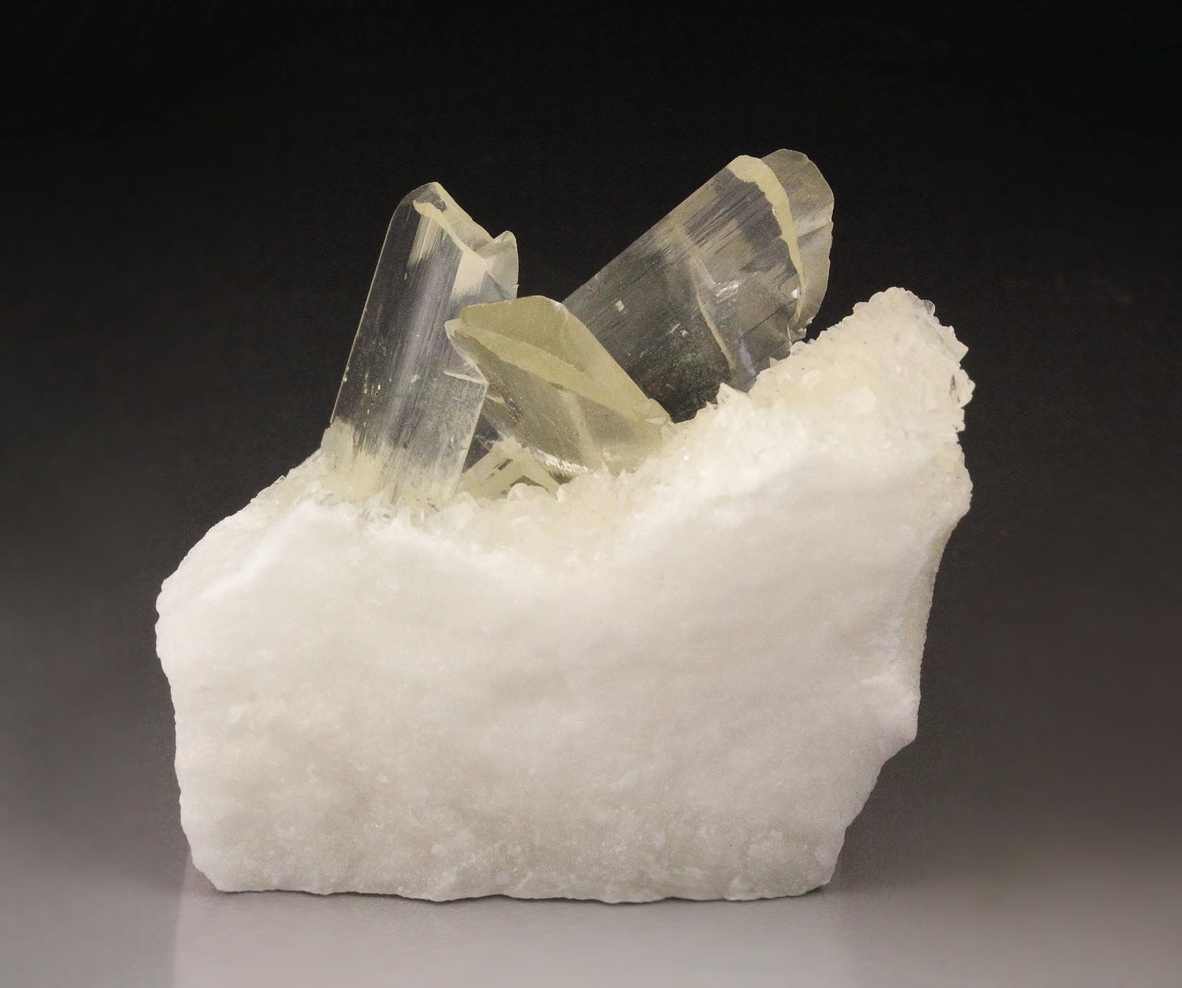 twinned GYPSUM var. SELENITE