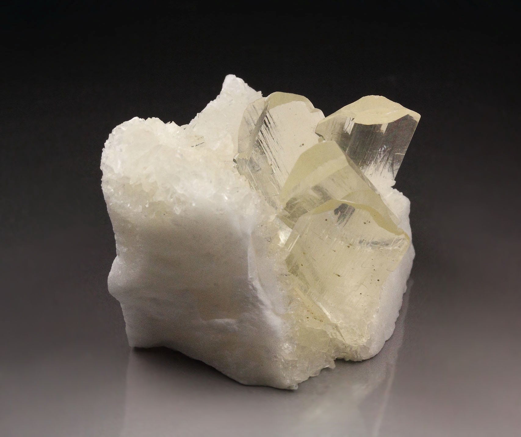 twinned GYPSUM var. SELENITE