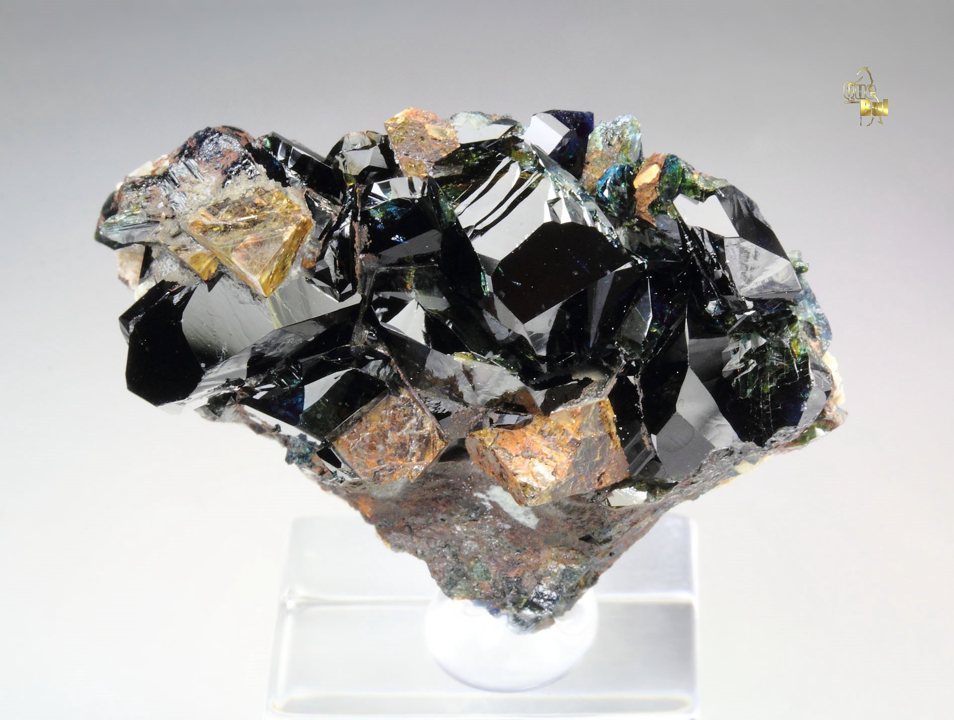 LAZULITE, SIDERITE