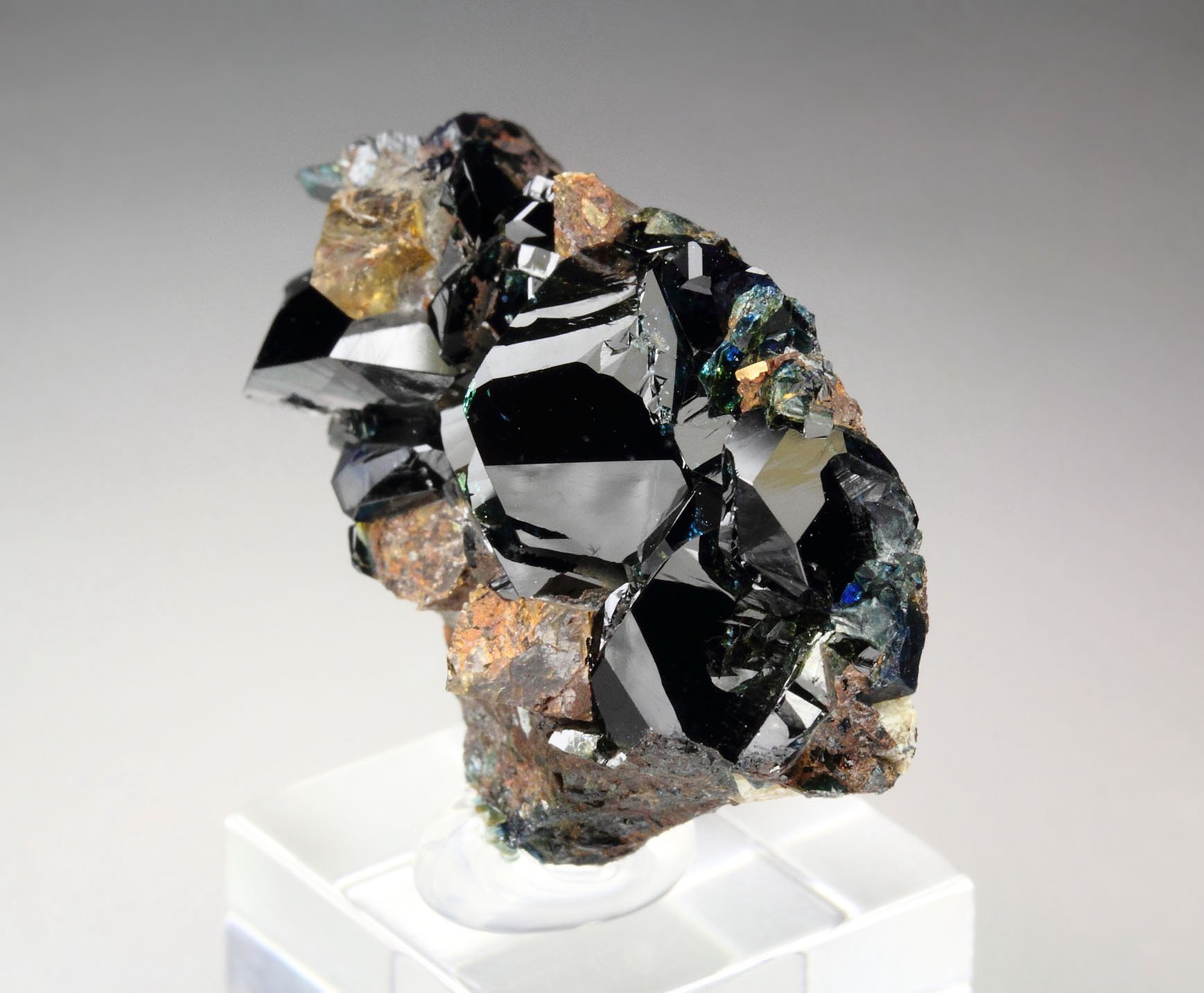 LAZULITE, SIDERITE