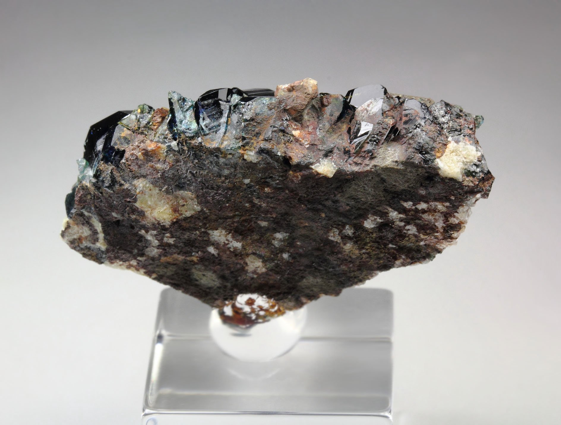 LAZULITE, SIDERITE