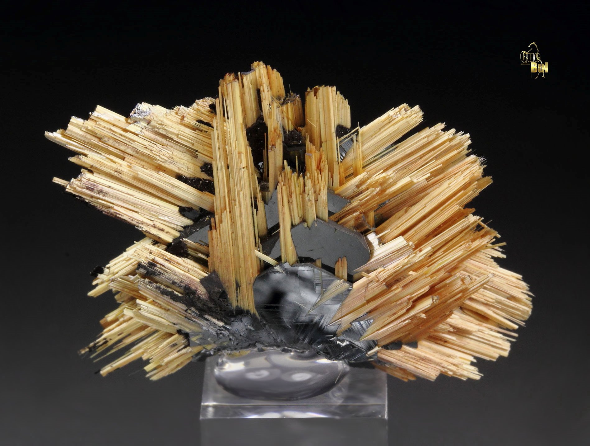 RUTILE, HEMATITE