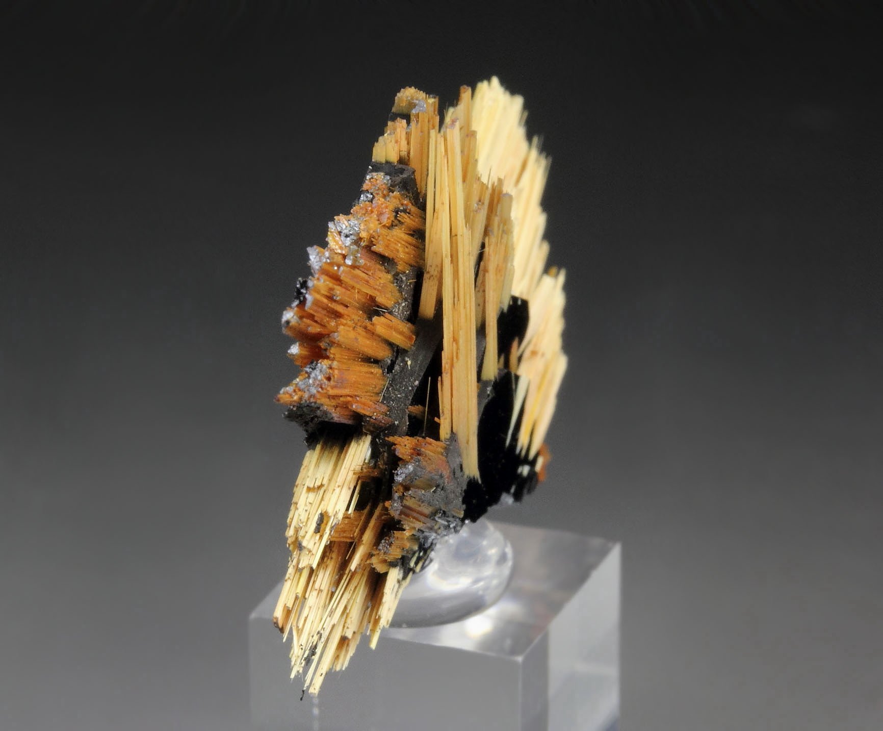 RUTILE, HEMATITE