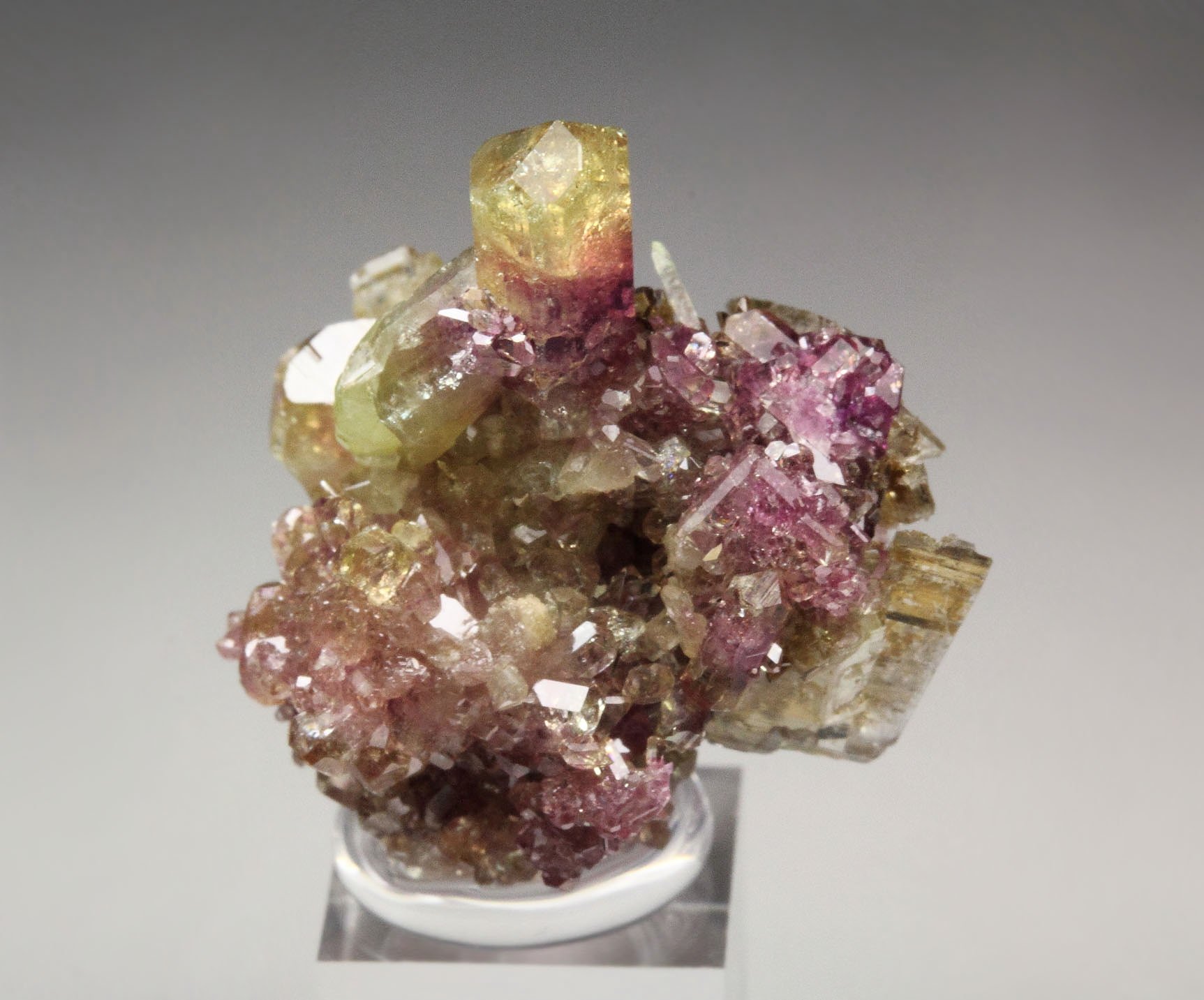 gem VESUVIANITE bi-color, DIOPSIDE