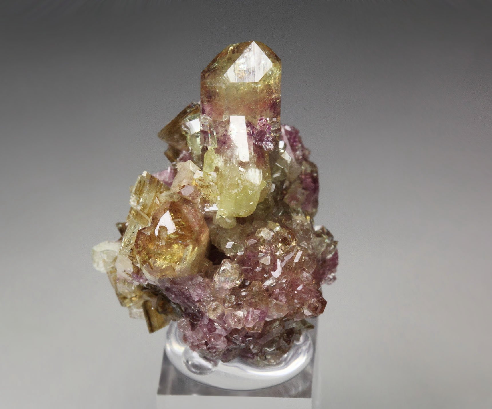 gem VESUVIANITE bi-color, DIOPSIDE