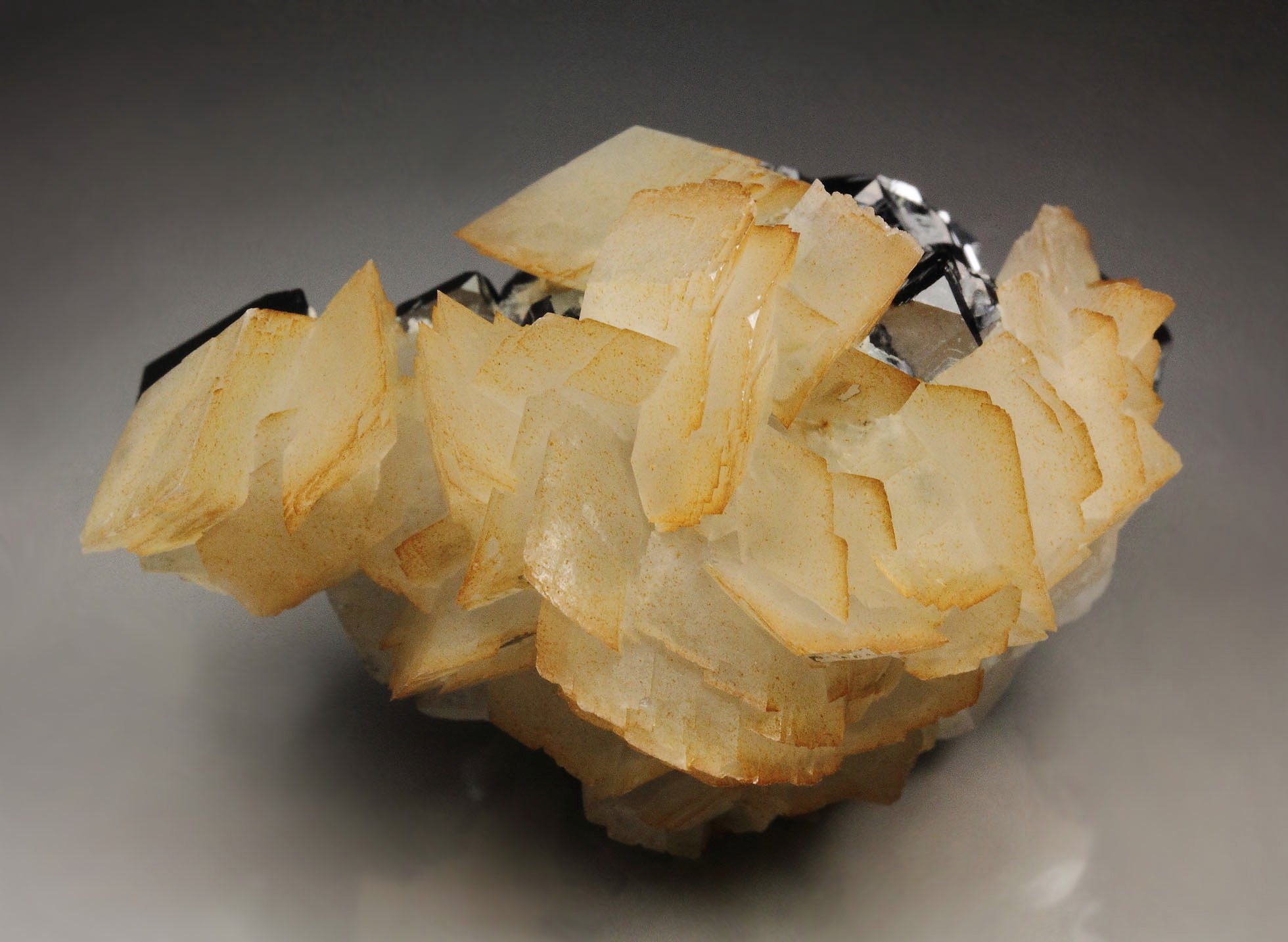 GALENA, CALCITE