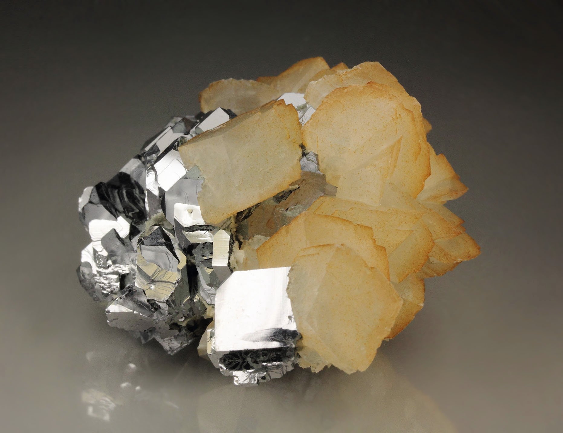 GALENA, CALCITE