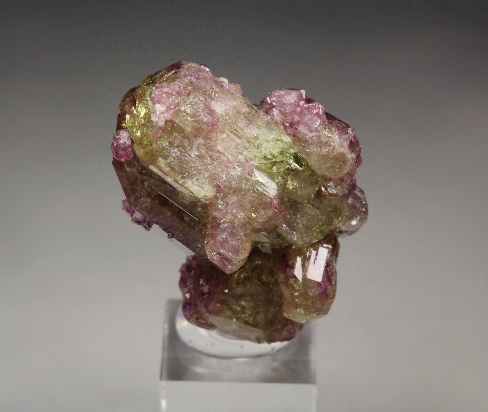 gem VESUVIANITE bi-color