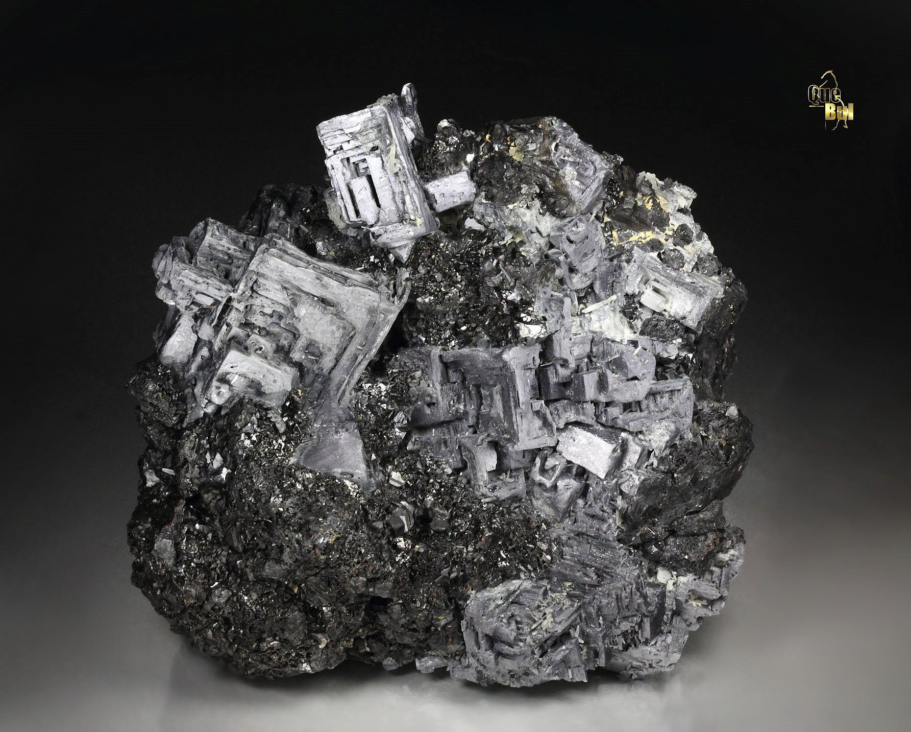 skeletal GALENA, SPHALERITE, QUARTZ