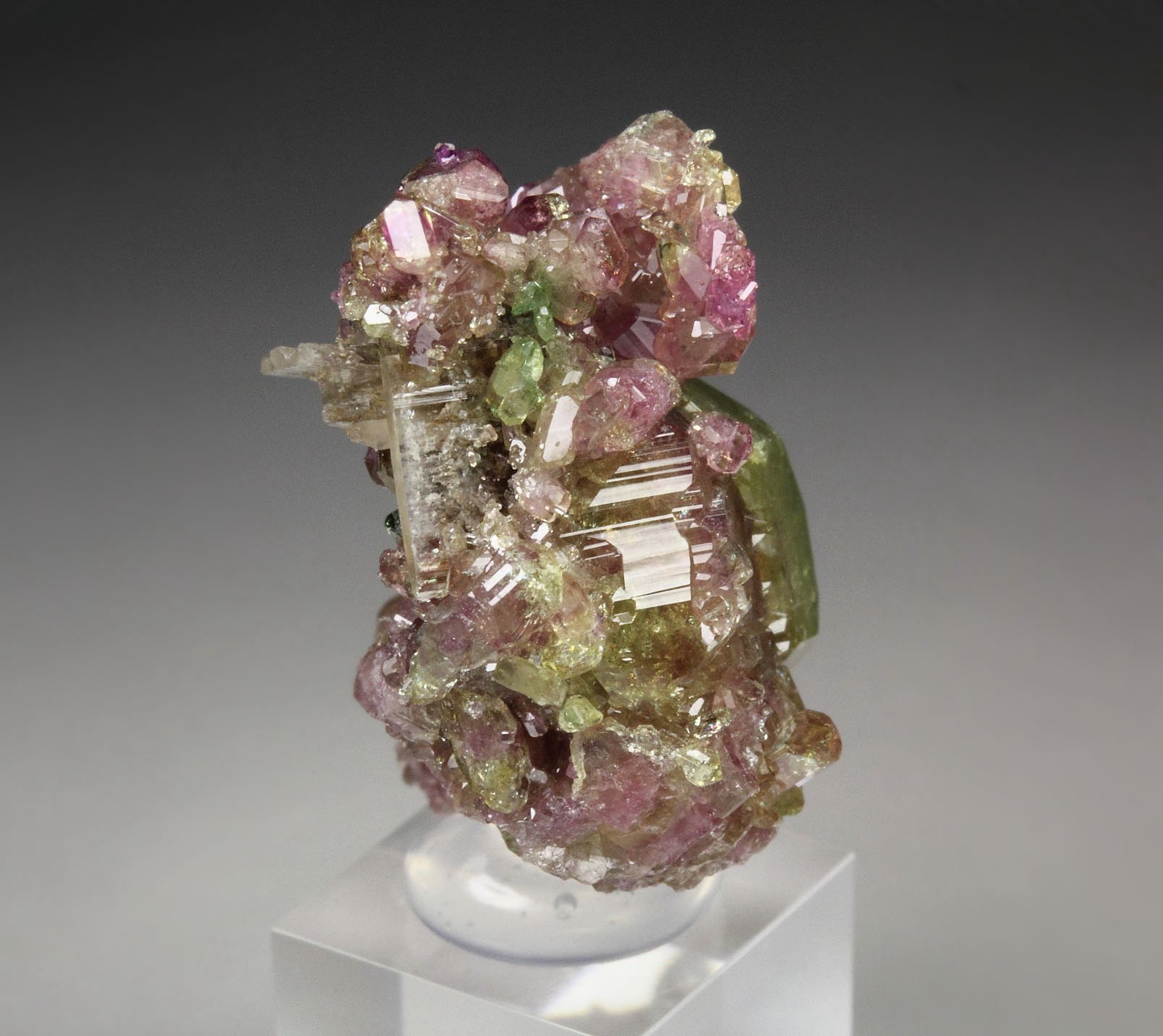 gem VESUVIANITE bi-color, DIOPSIDE