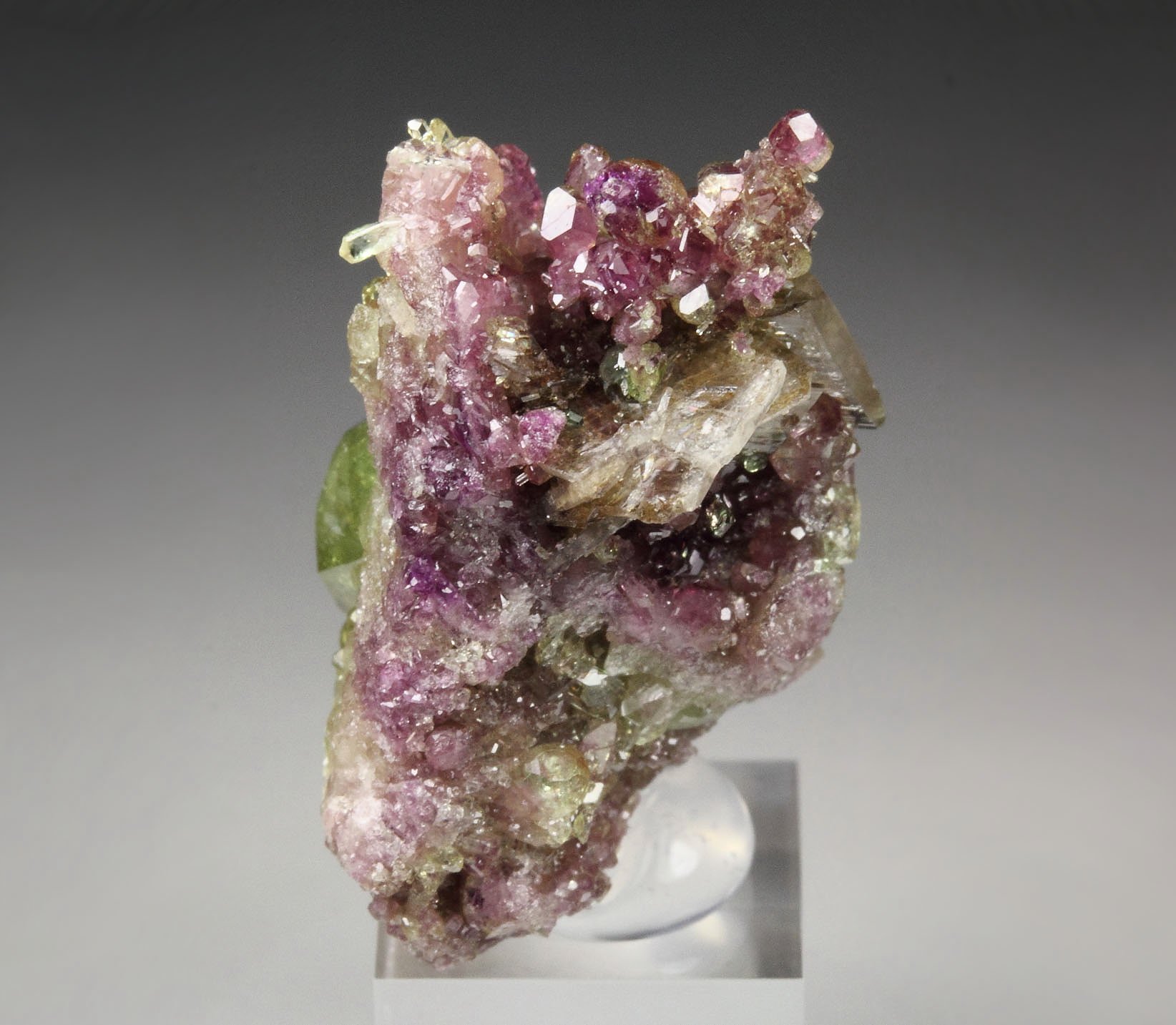 gem VESUVIANITE bi-color, DIOPSIDE