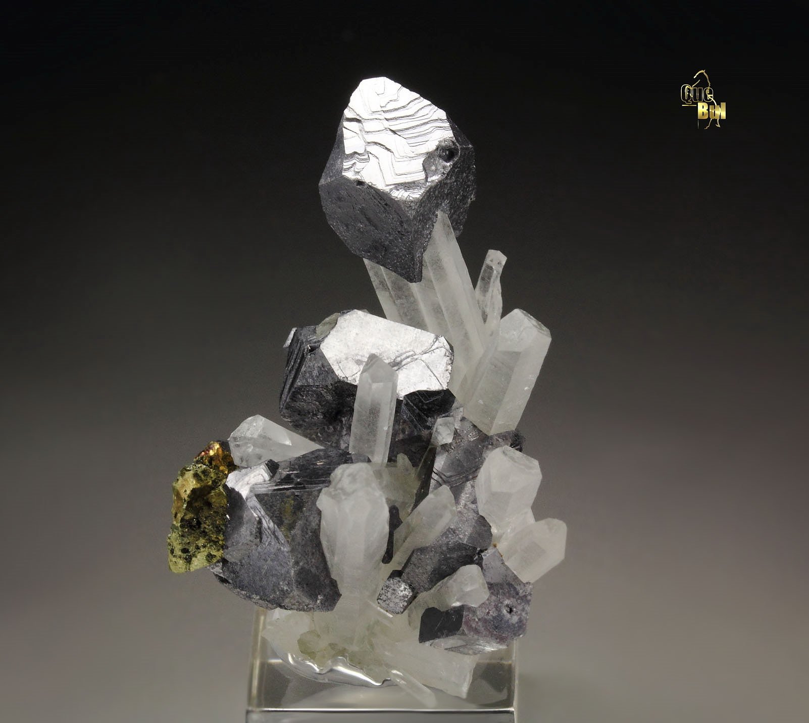 GALENA, QUARTZ, CHALCOPYRITE