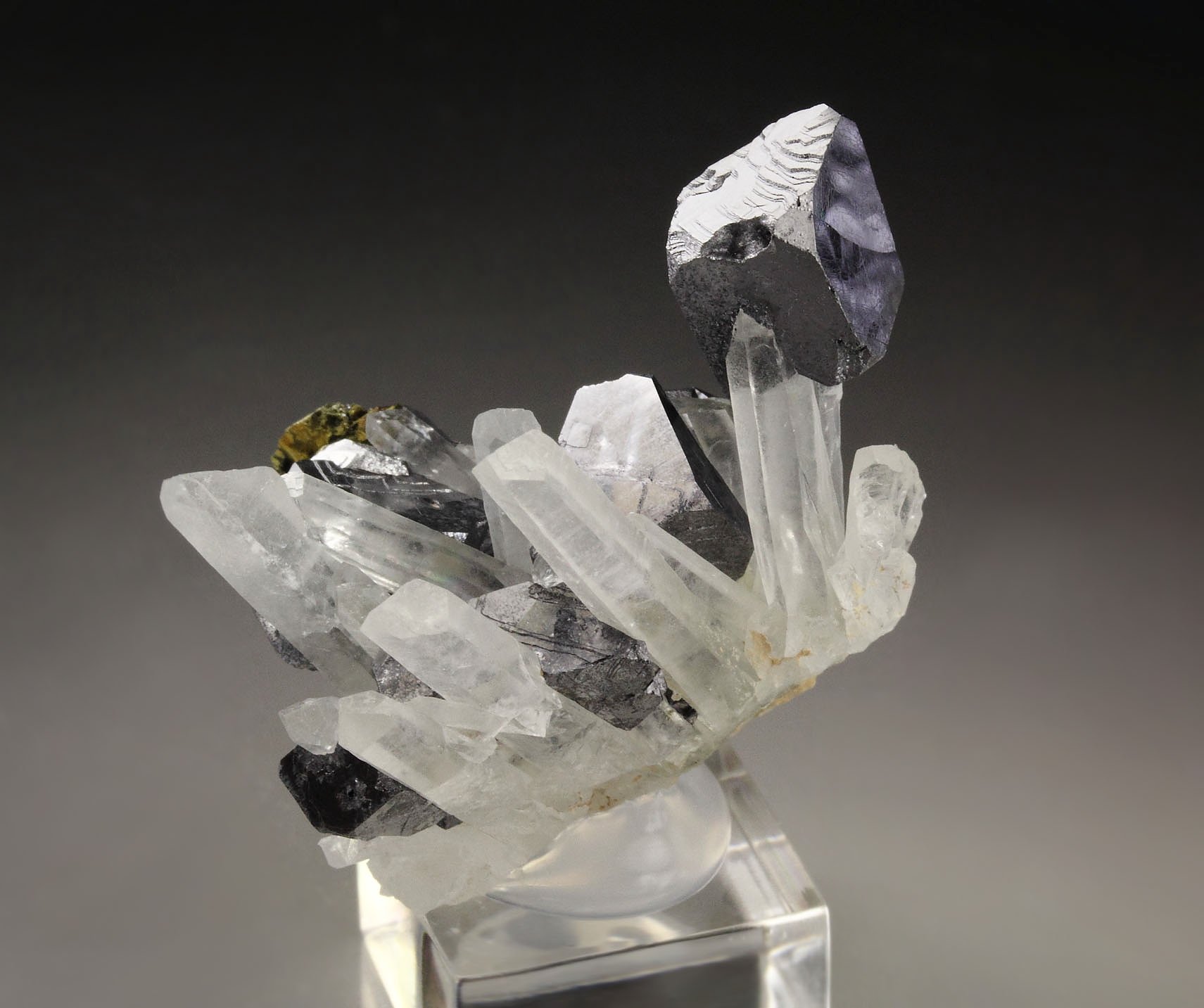 GALENA, QUARTZ, CHALCOPYRITE