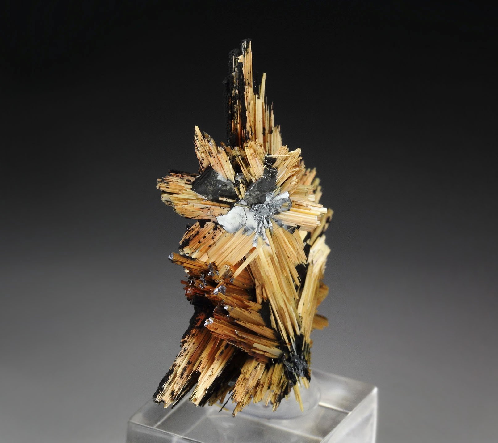 RUTILE, HEMATITE