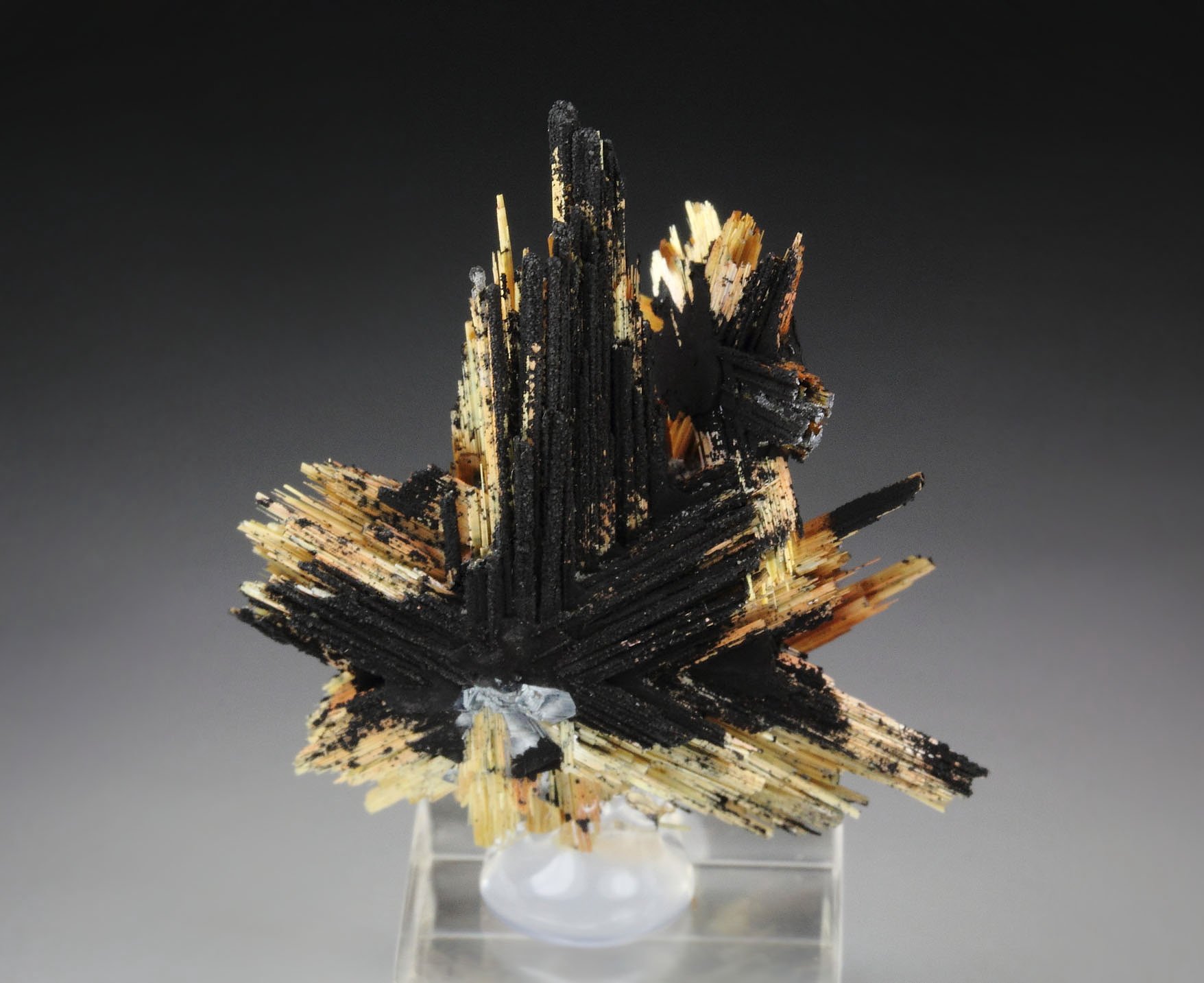 RUTILE, HEMATITE