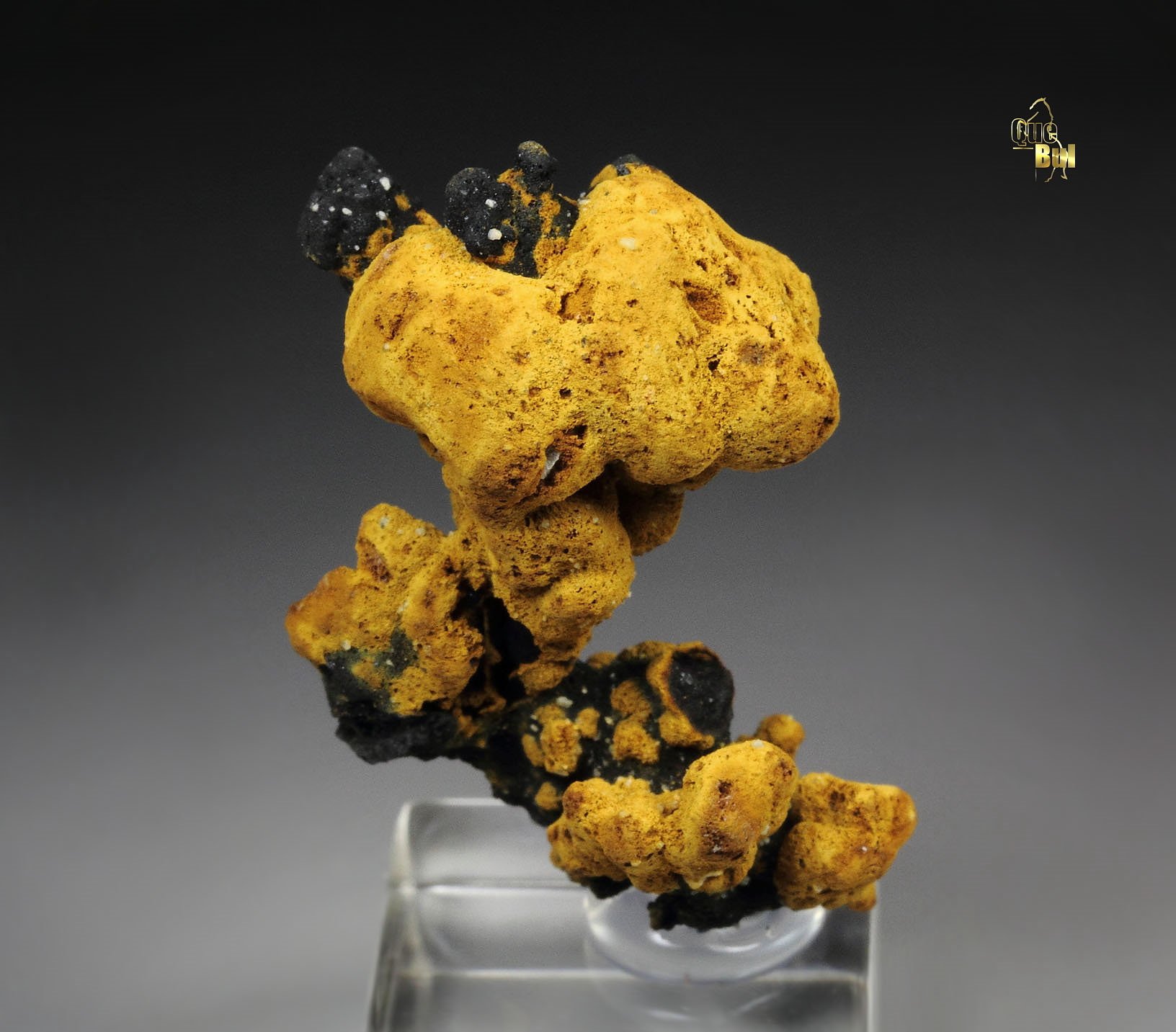 ROMANECHITE, GOETHITE