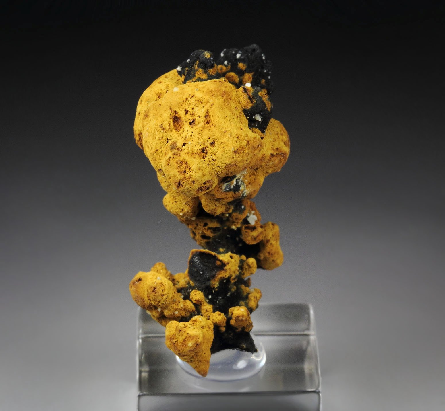 ROMANECHITE, GOETHITE