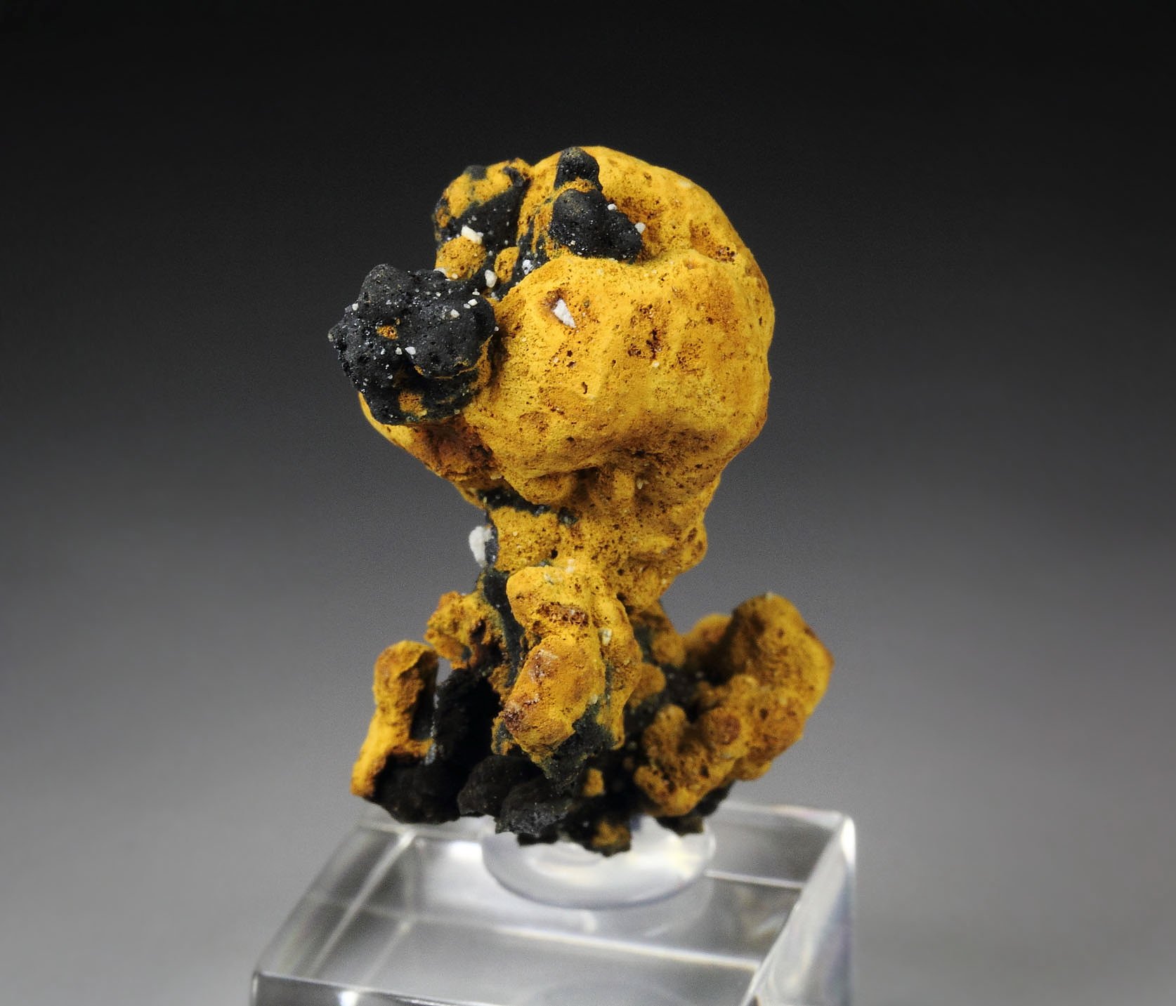 ROMANECHITE, GOETHITE