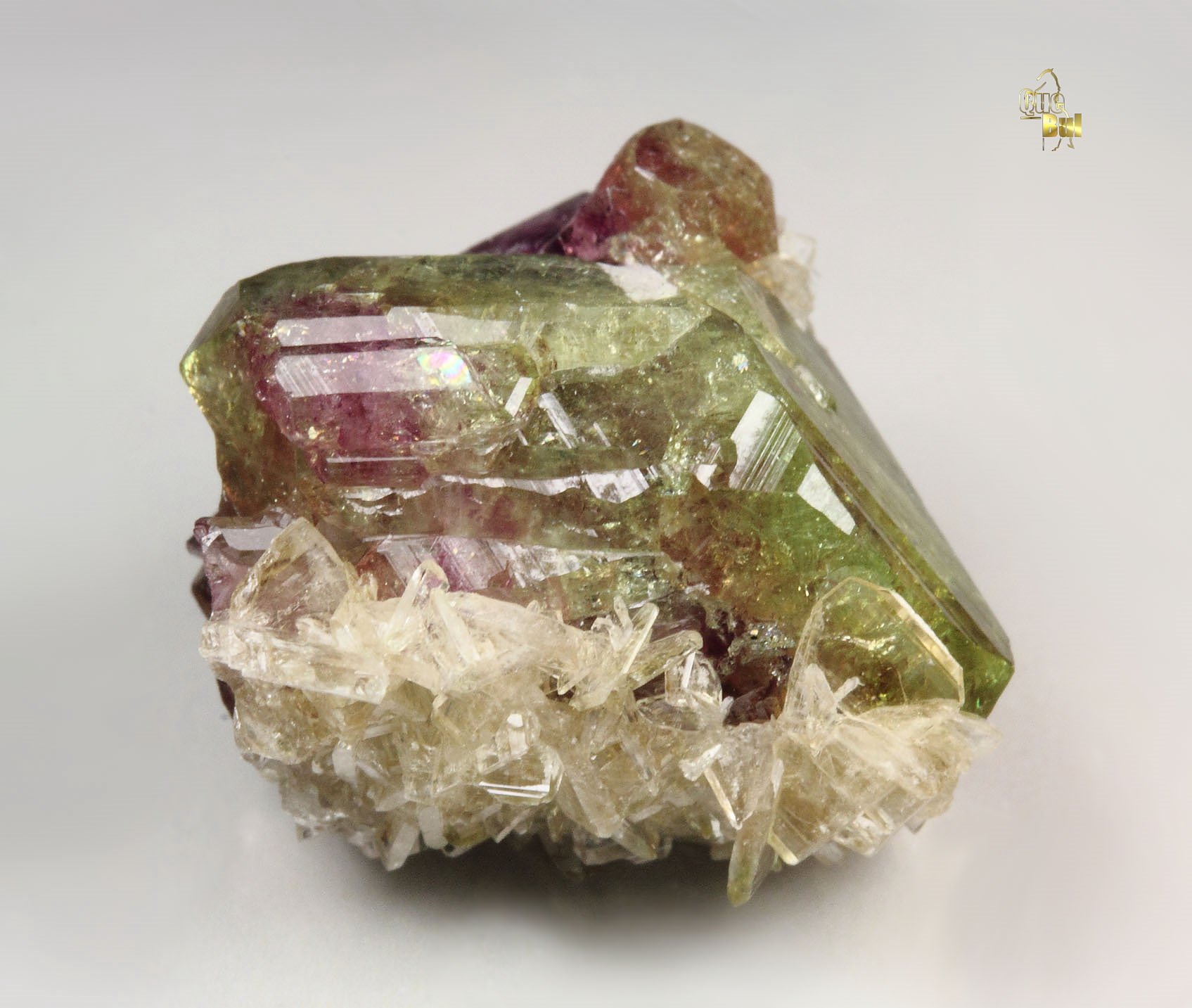 gem VESUVIANITE bi-color, DIOPSIDE