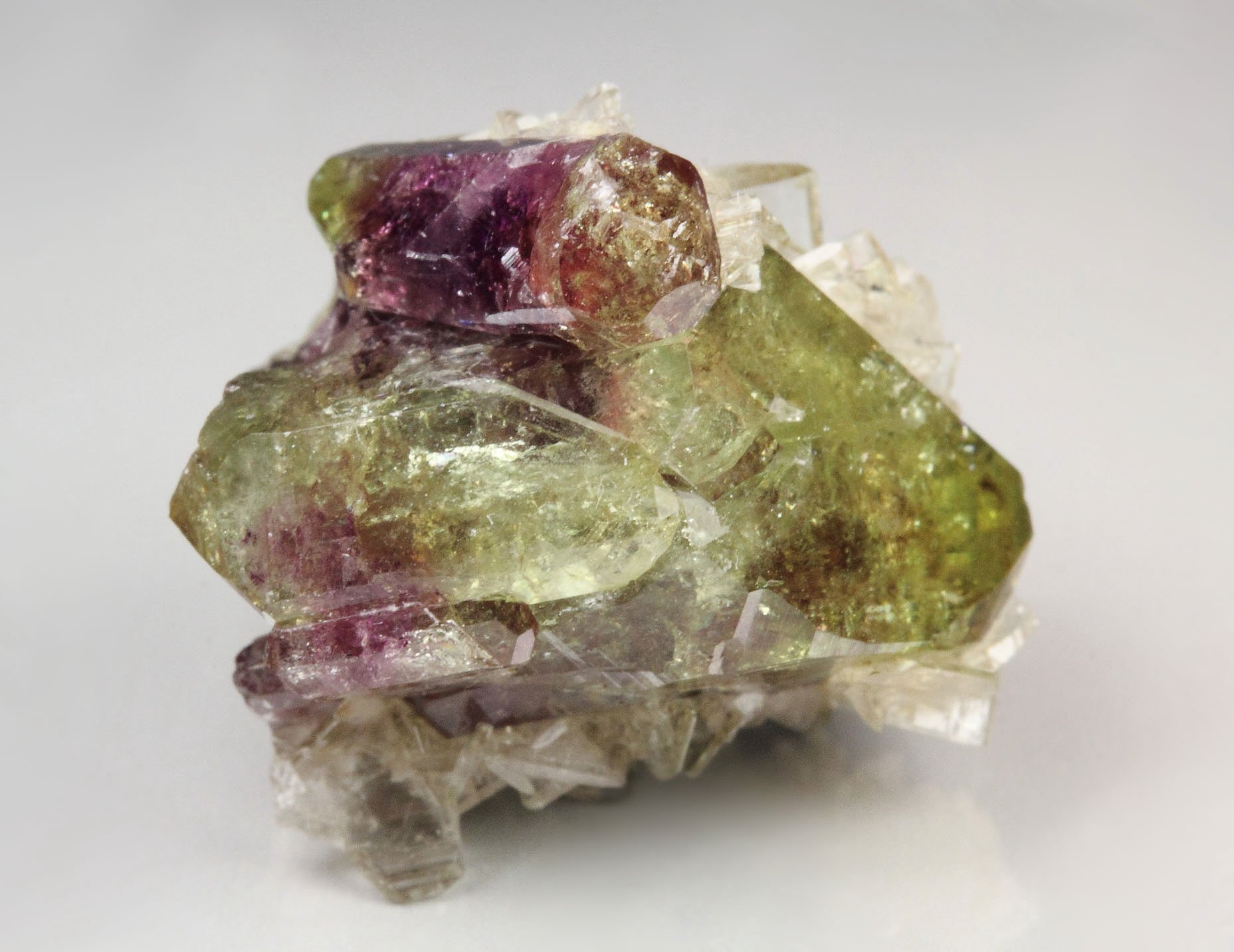 gem VESUVIANITE bi-color, DIOPSIDE