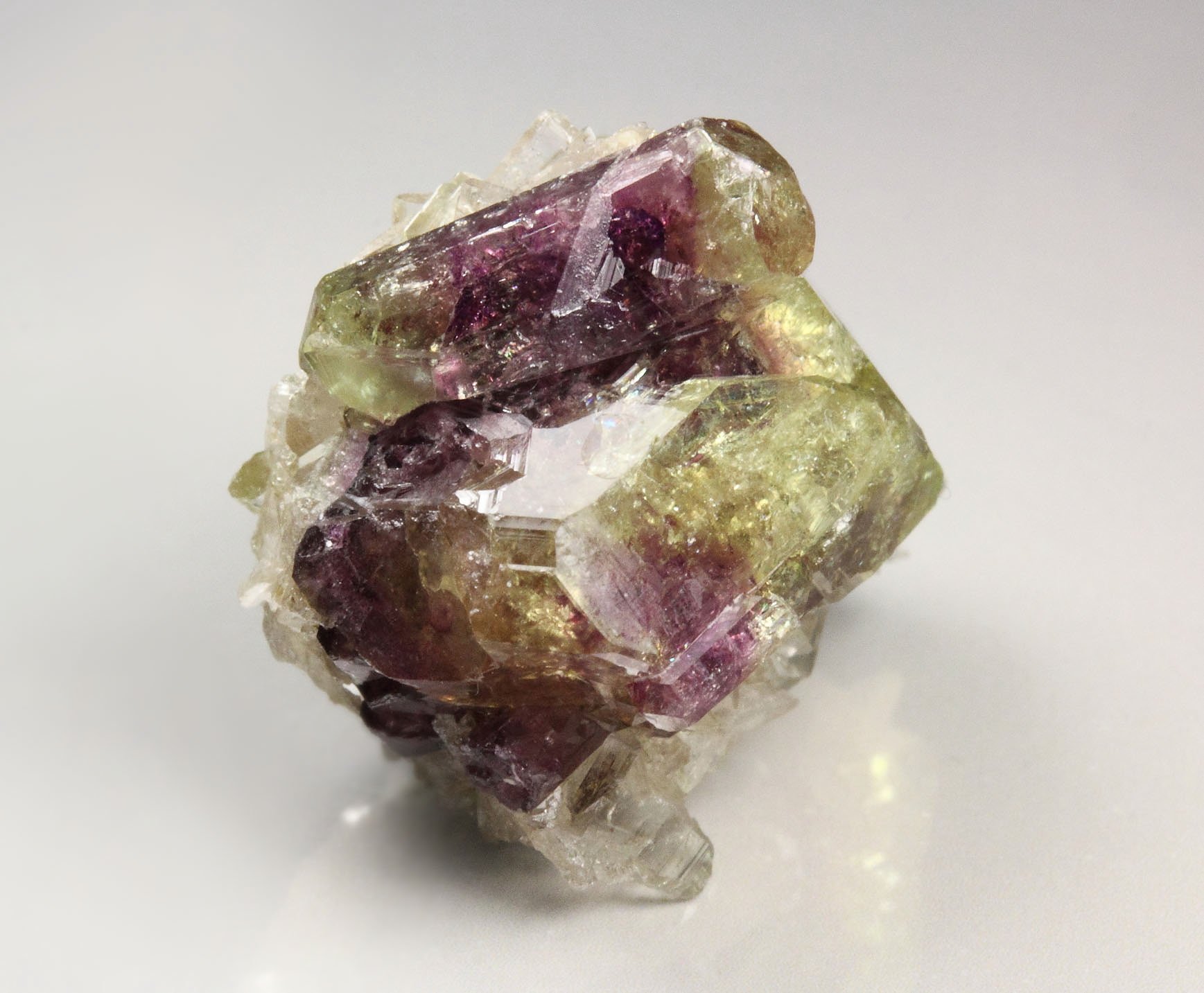 gem VESUVIANITE bi-color, DIOPSIDE