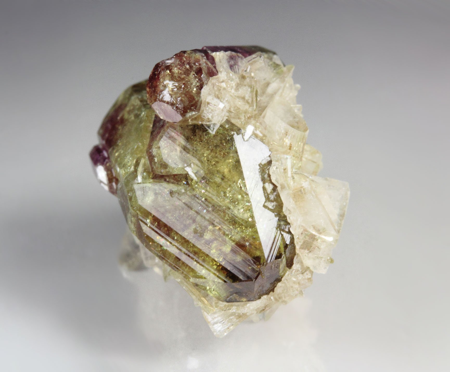 gem VESUVIANITE bi-color, DIOPSIDE