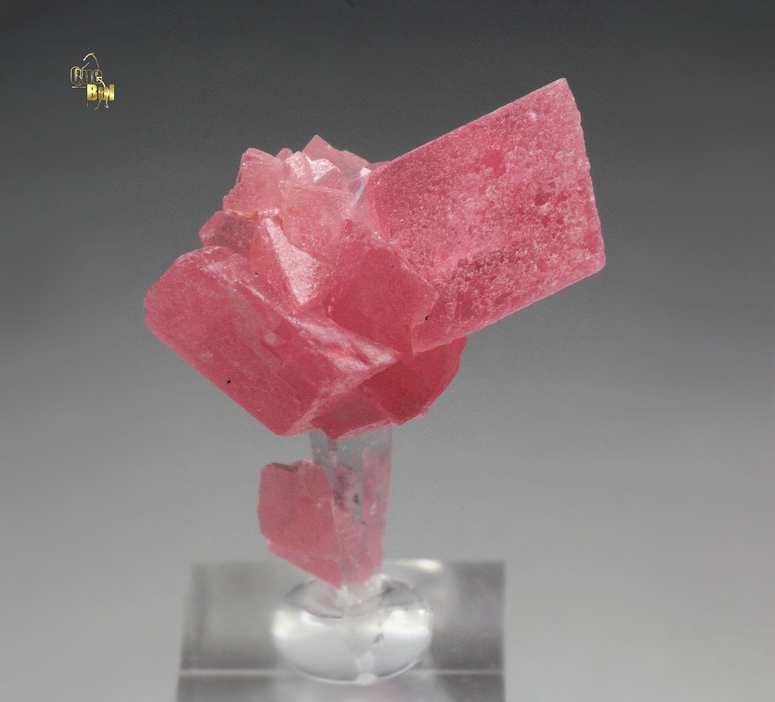 RHODOCHROSITE, QUARTZ