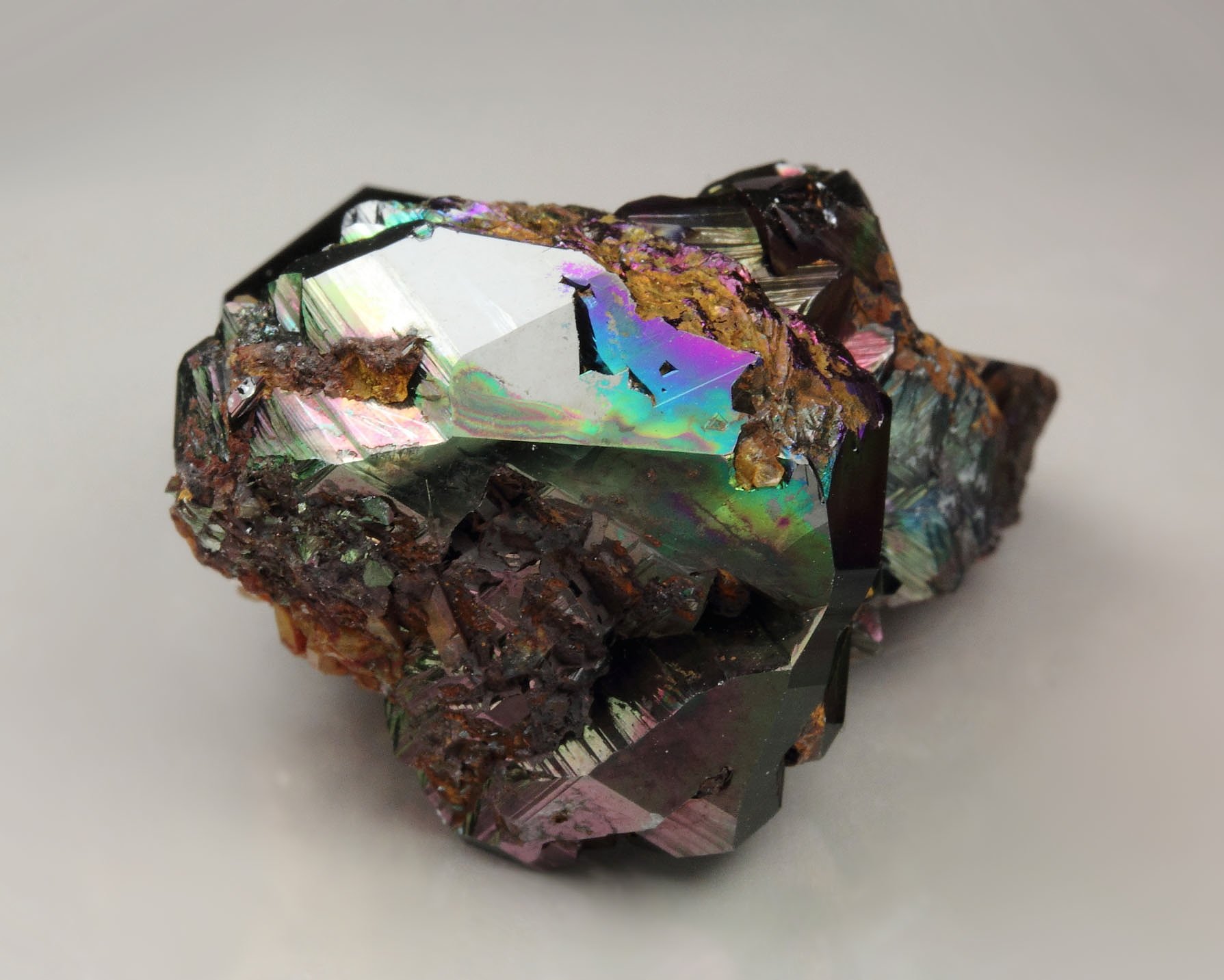 iridescent HEMATITE