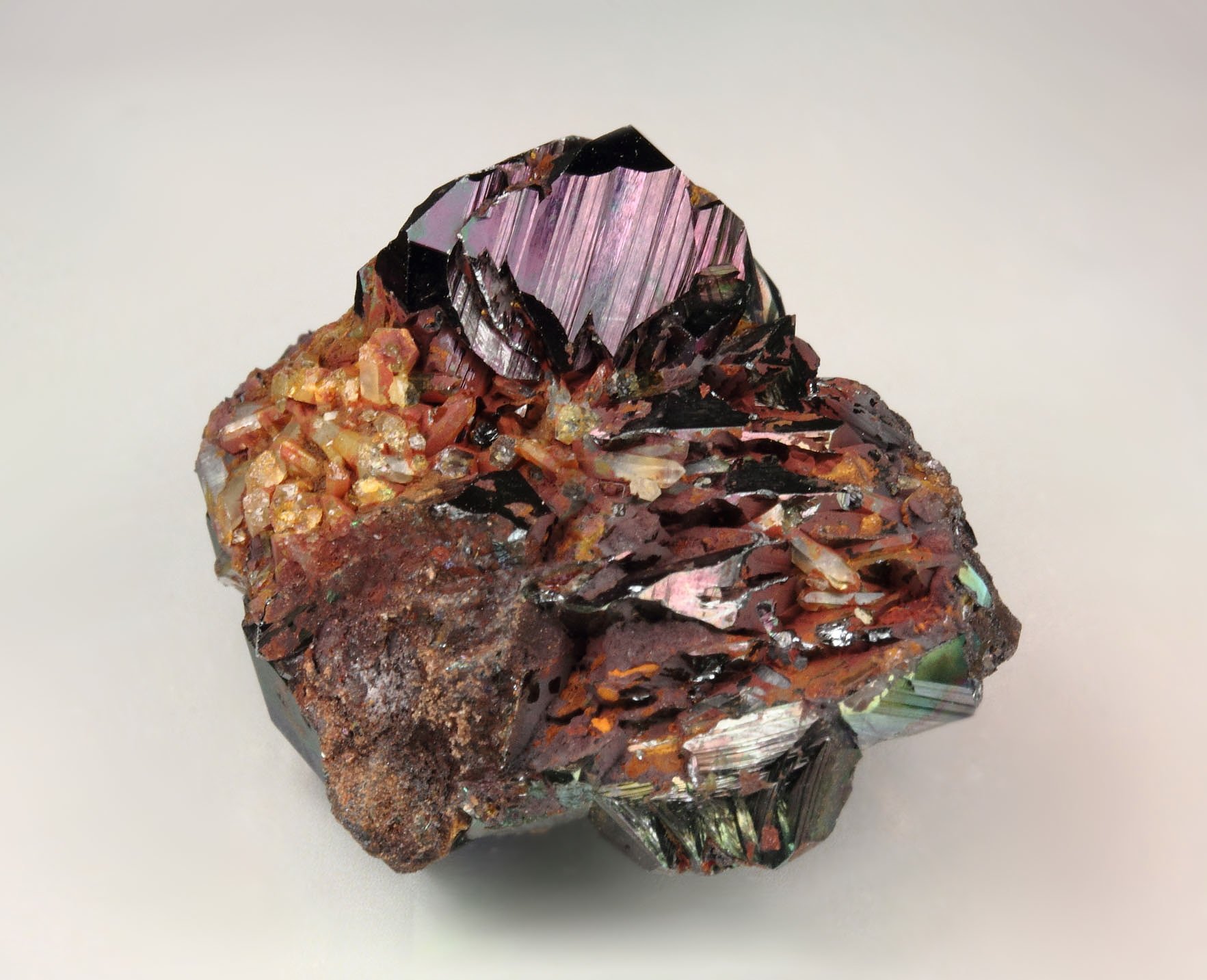 iridescent HEMATITE