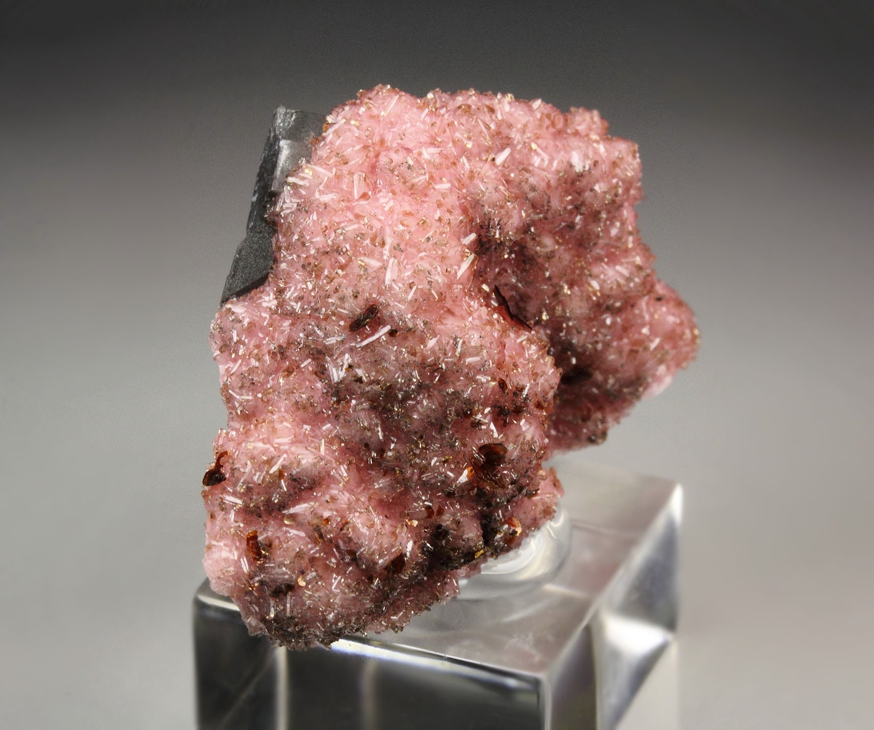 SHIGAITE, RHODOCHROSITE