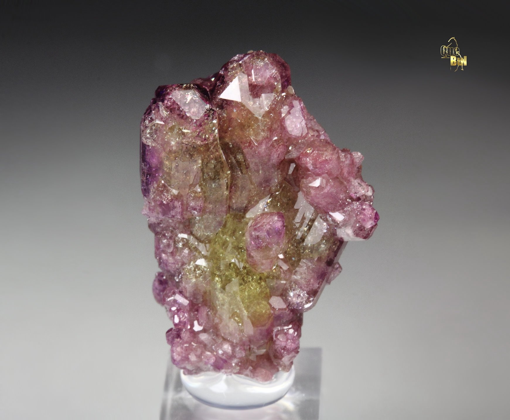 gem VESUVIANITE bi-color