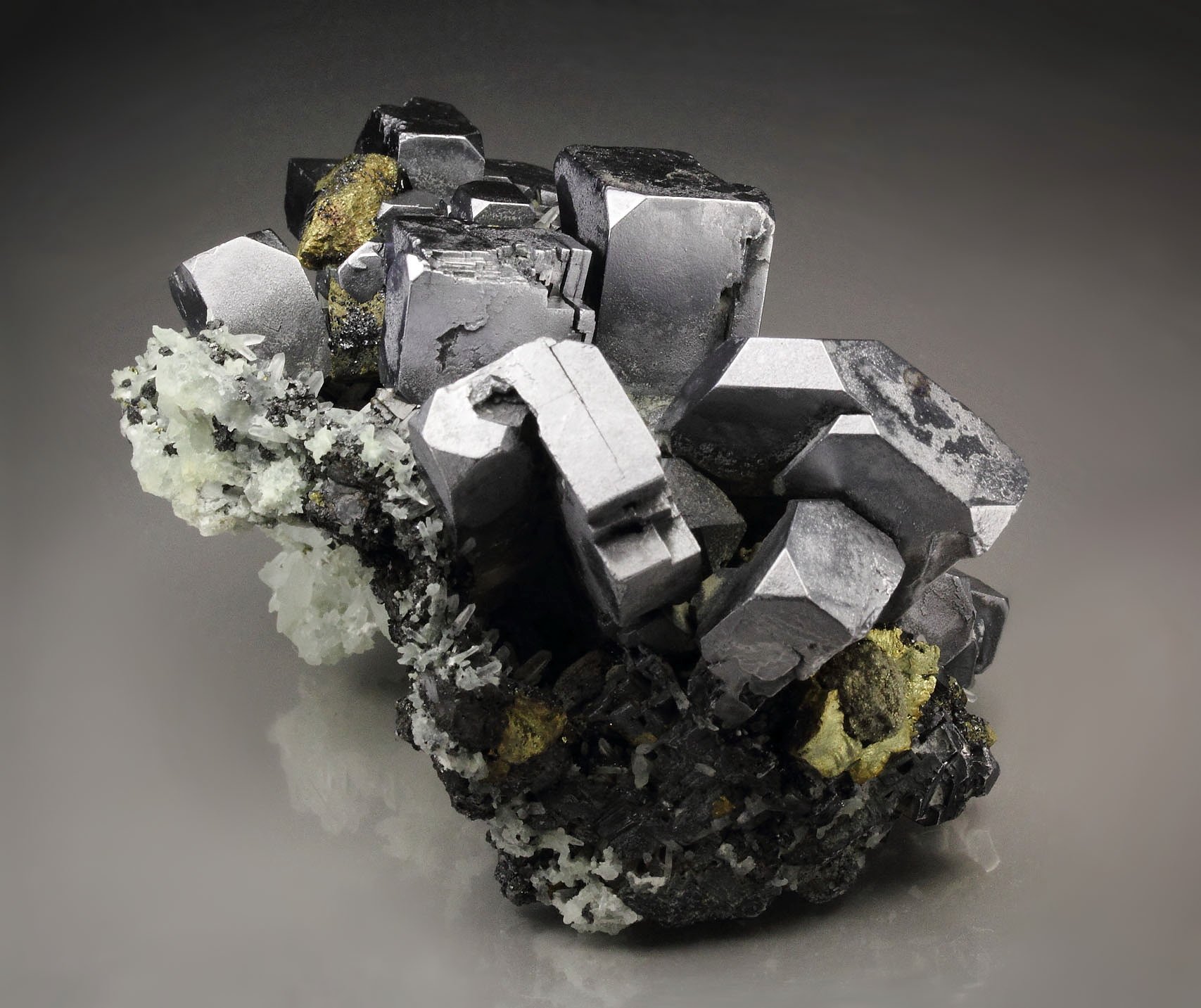 GALENA, CHALCOPYRITE, SPHALERITE, QUARTZ