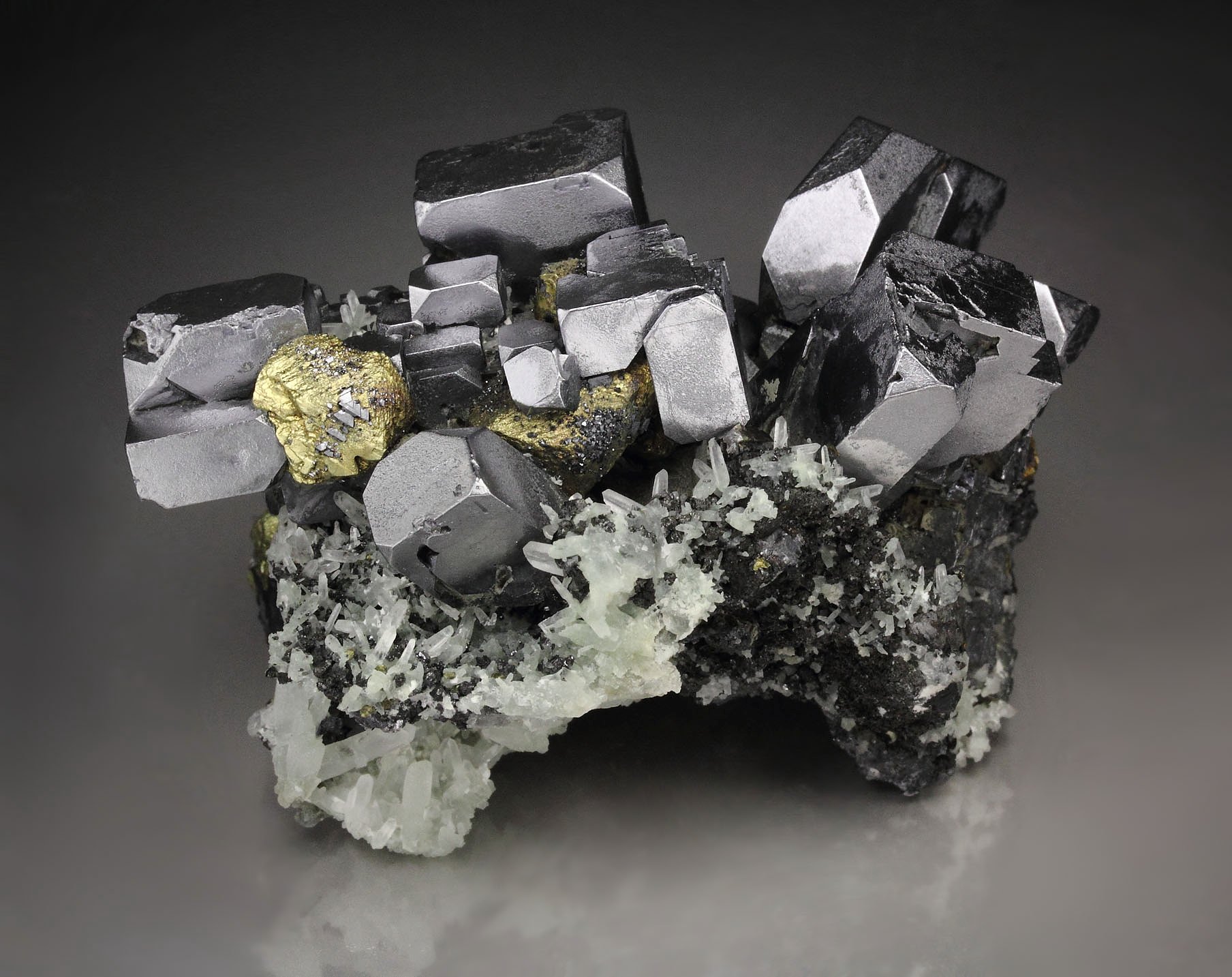 GALENA, CHALCOPYRITE, SPHALERITE, QUARTZ