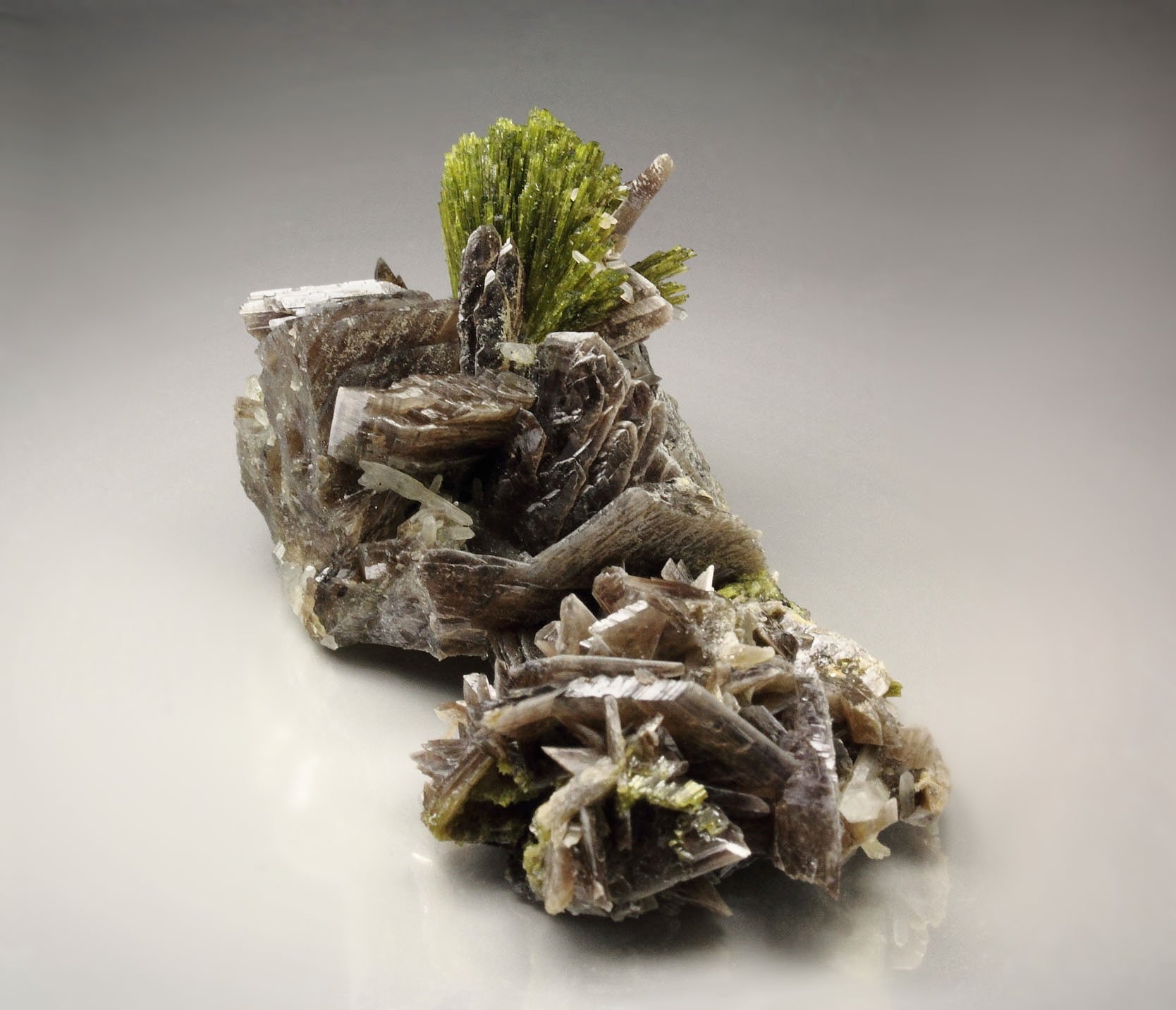 EPIDOTE, AXINITE-Fe