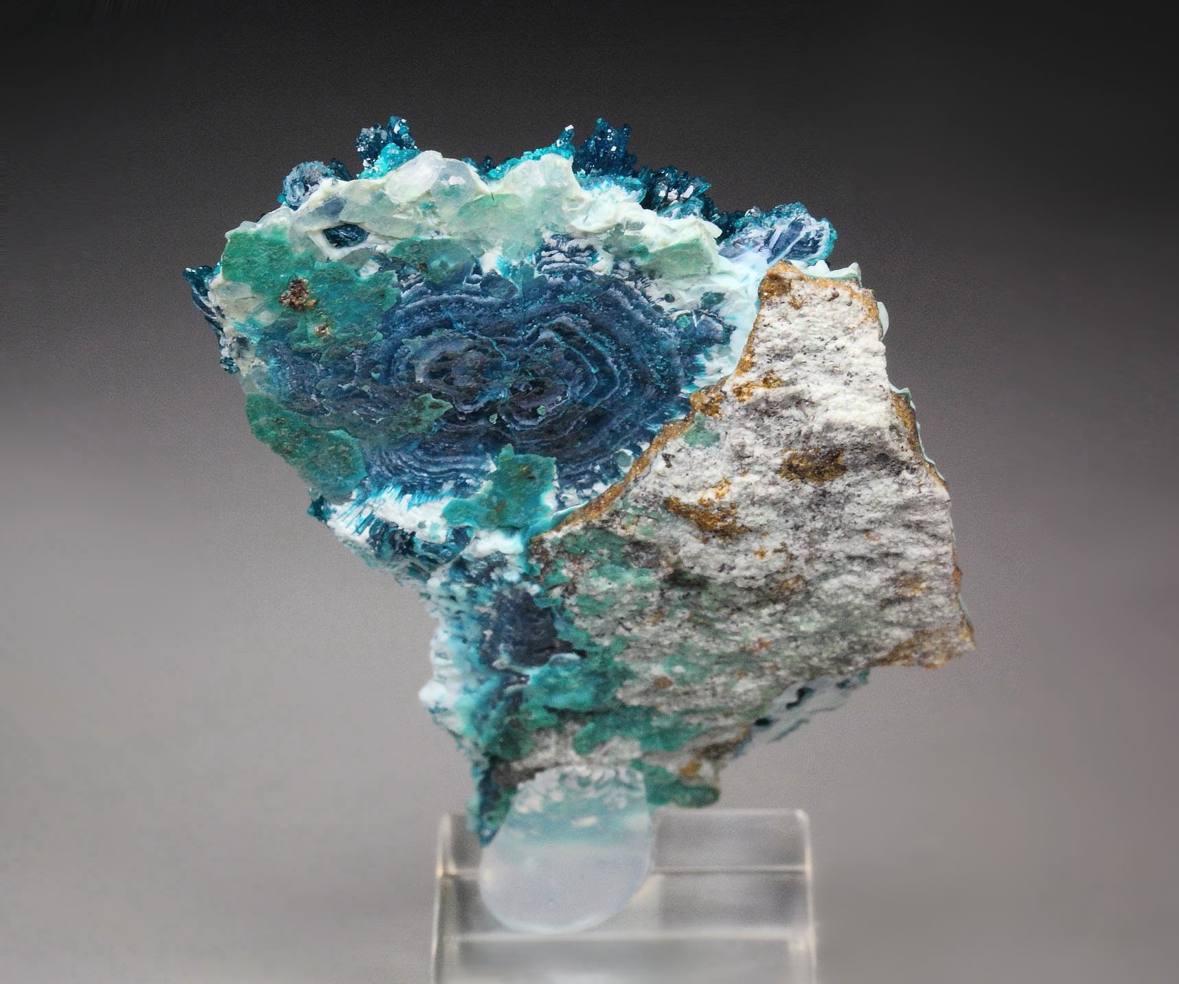 DIOPTASE, CHRYSOCOLLA 