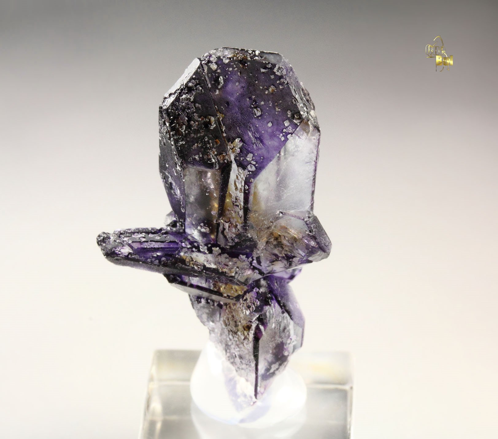 new find - FLUORITE - SPINEL LAW TWIN floater