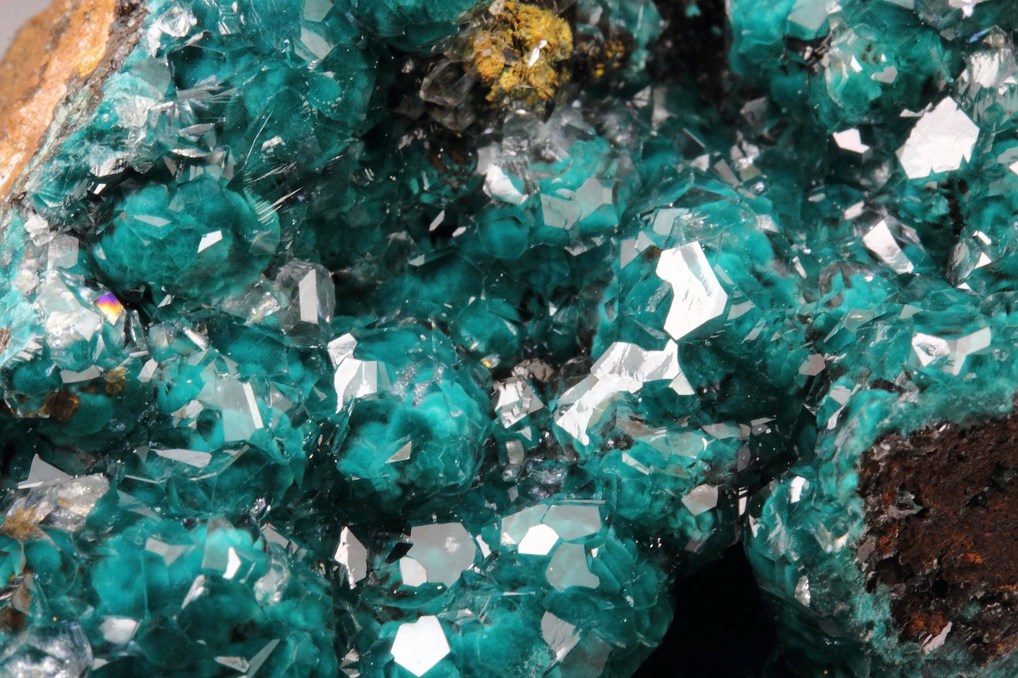 ROSASITE, CALCITE