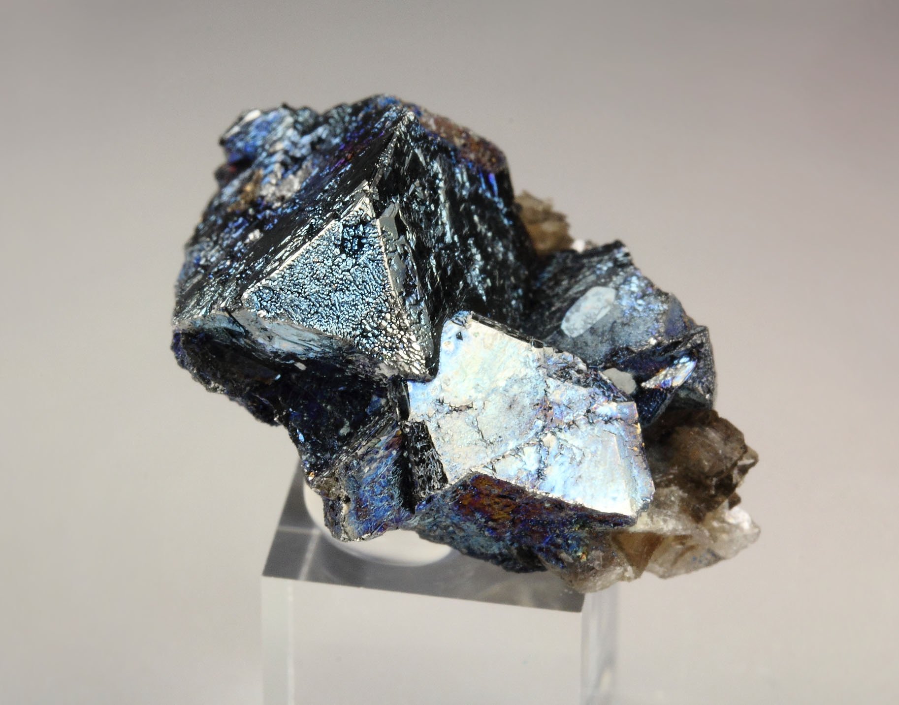 TETRAHEDRITE, CHALCOPYRITE, COVELLITE