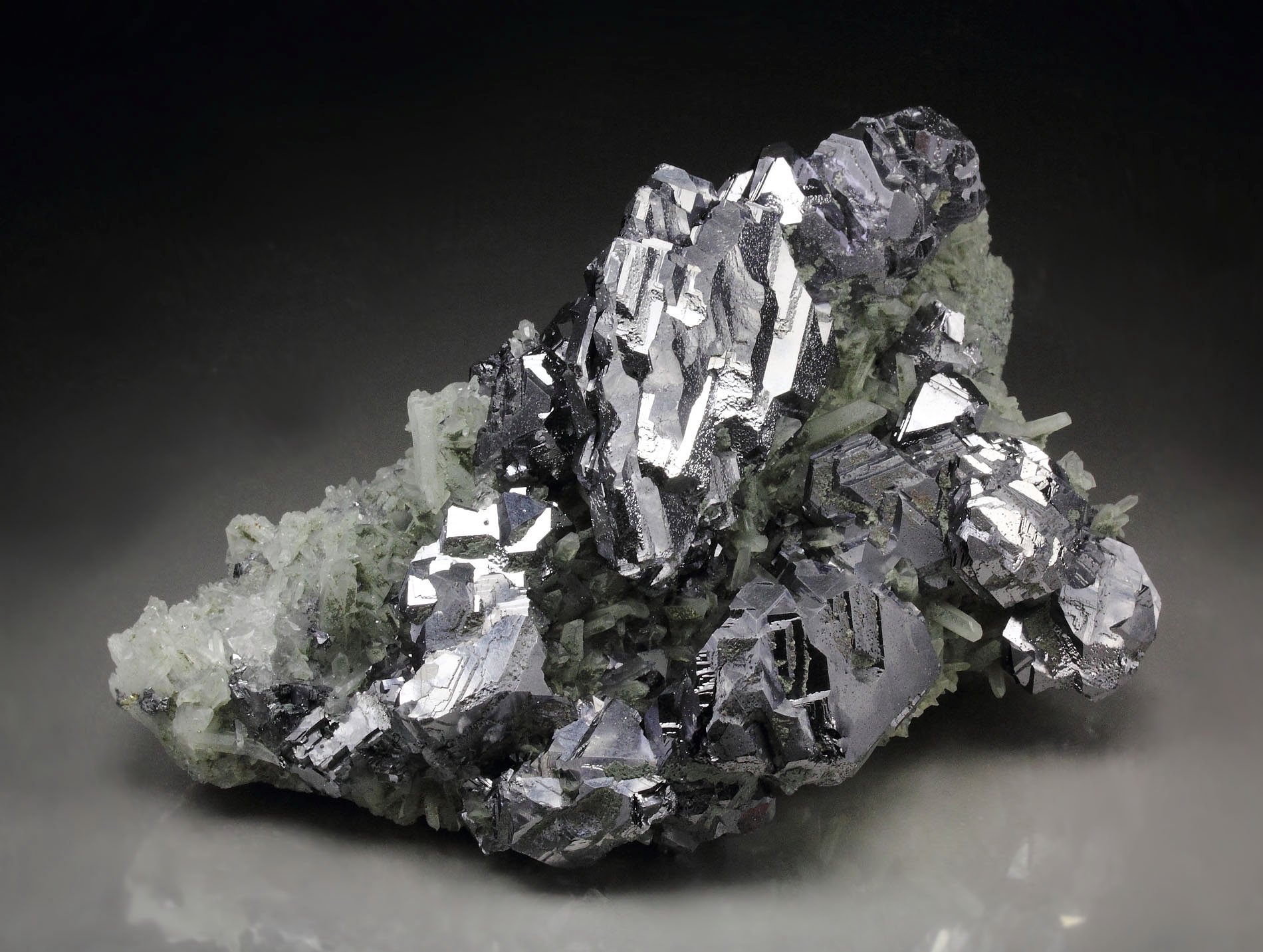 GALENA - SPINEL LAW TWIN, QUARTZ