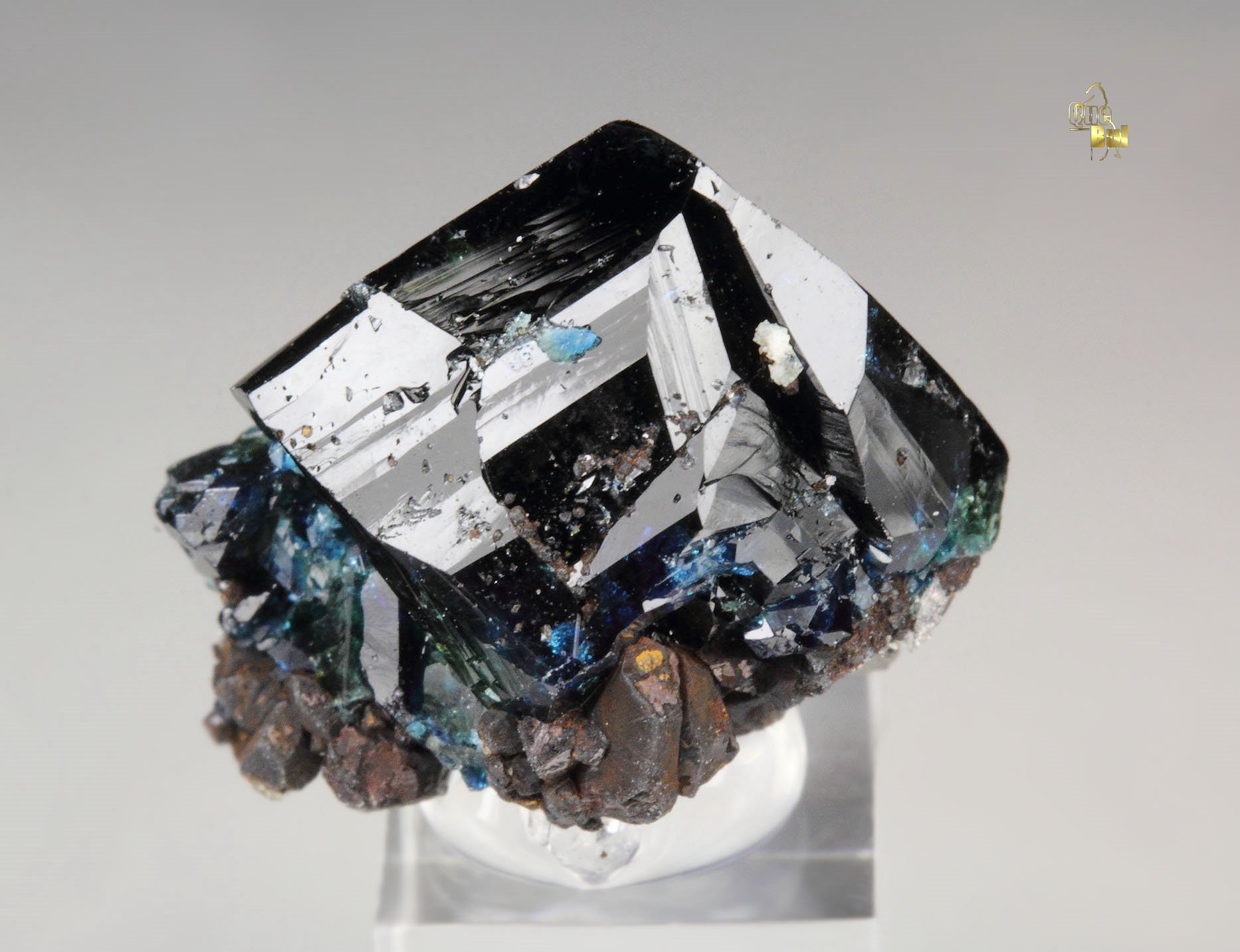 LAZULITE, SIDERITE