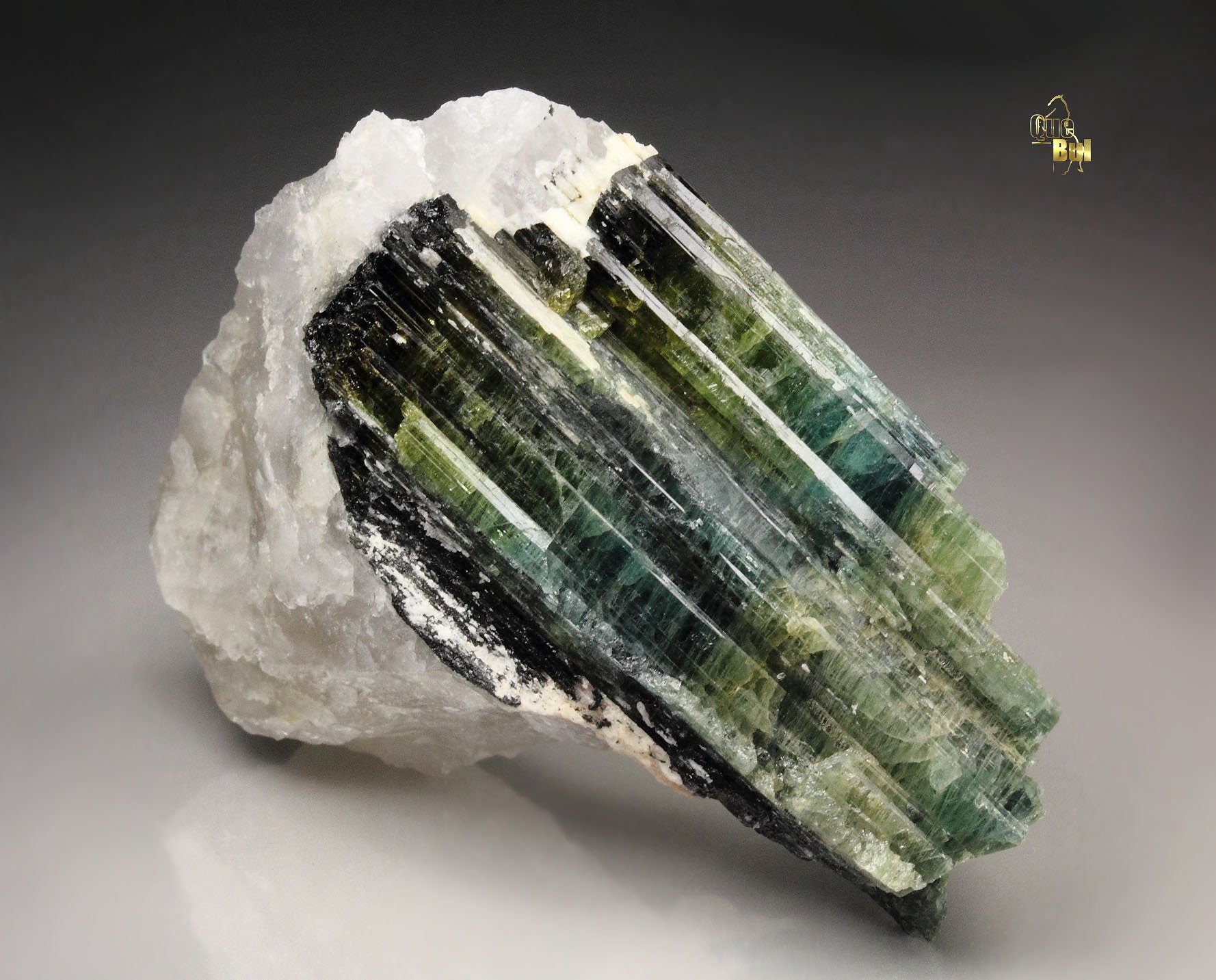 new find - gemmy TOURMALINE var. ELBAITE