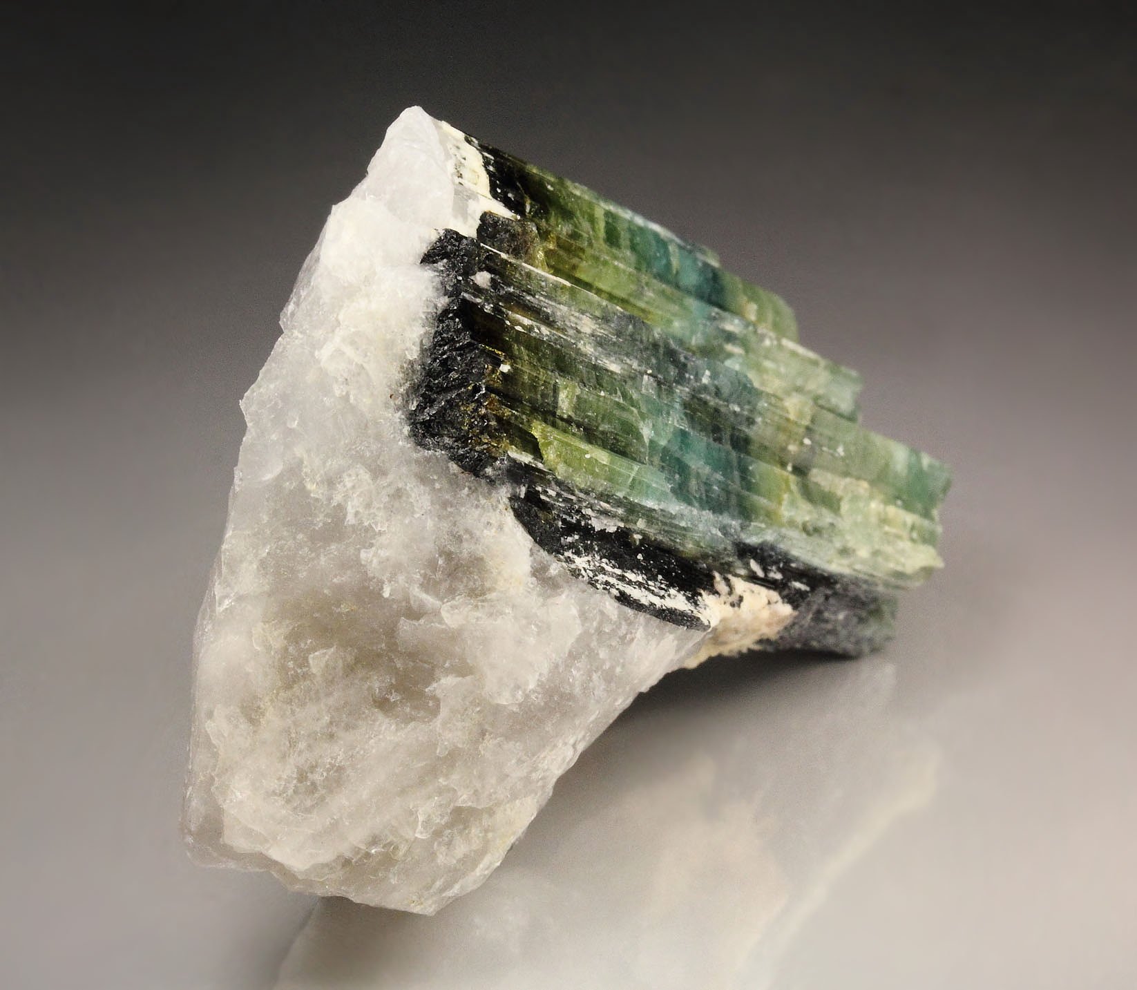 new find - gemmy TOURMALINE var. ELBAITE